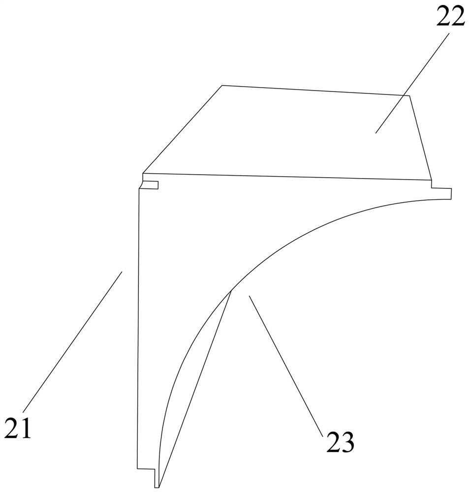 Quickly-mounted suspended ceiling molding plate and mounting mode