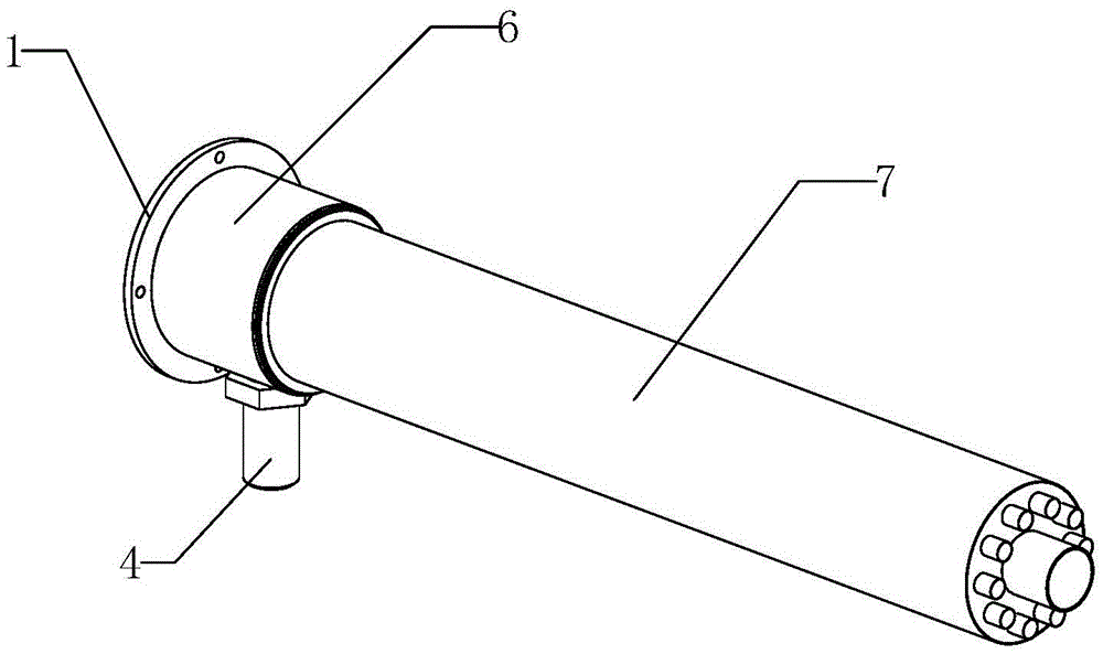 Circular heating pipe