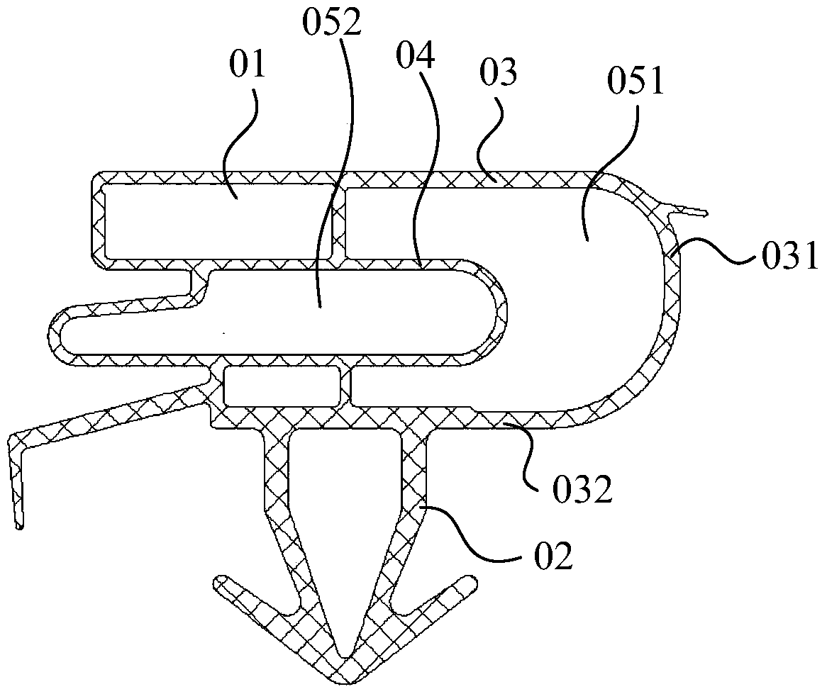 Door seal for refrigerator and refrigerator