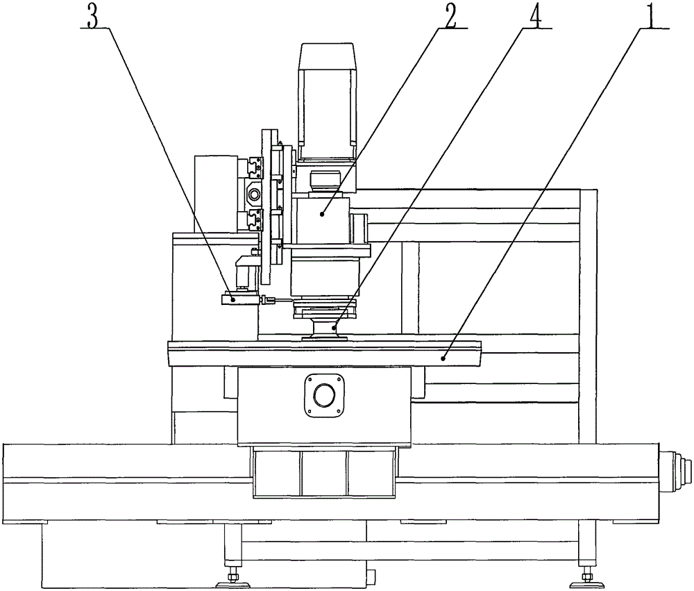 Edge grinding device for special-shaped glass remote control processing production line and operation method of edge grinding device