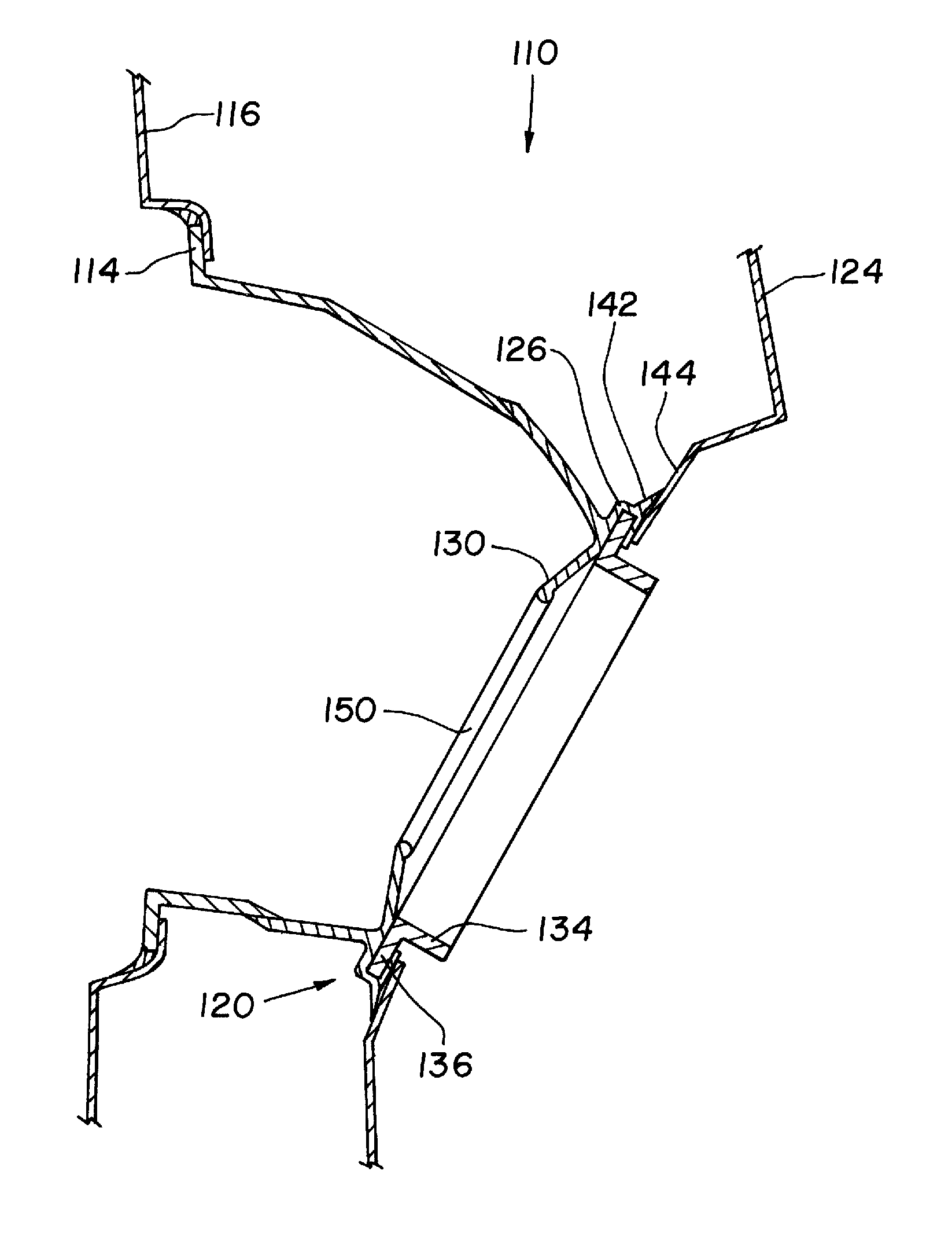 Integrated floating overmolded snap-ring and seal for a plastic fuel housing assembly