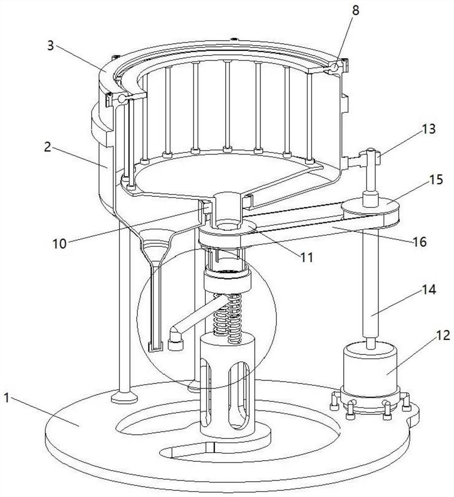 High-speed dispersion machine for chemical engineering