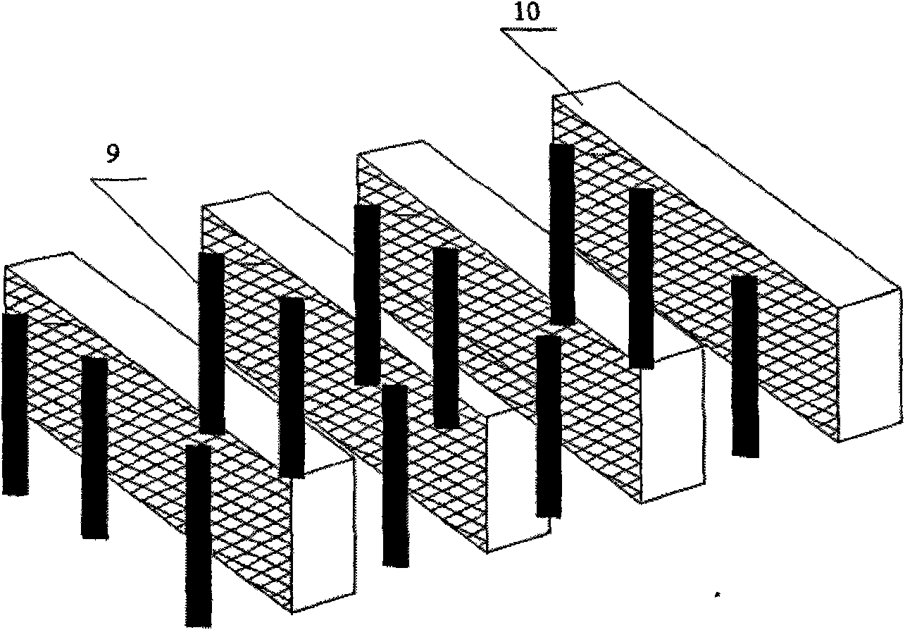 Device and method for combined use of ozone and ultraviolet rays for processing malodorous gas