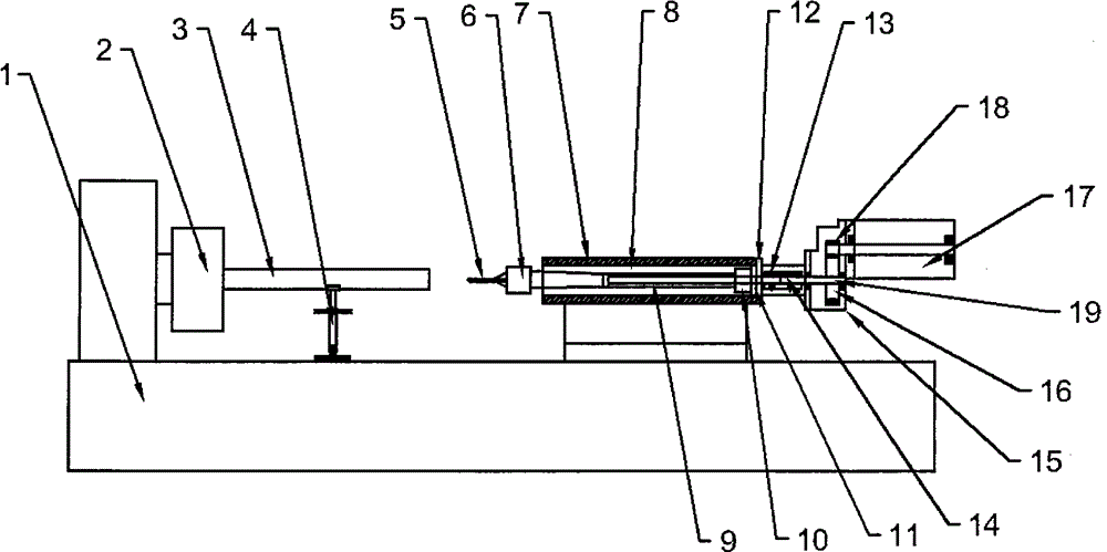 Shaft processing device