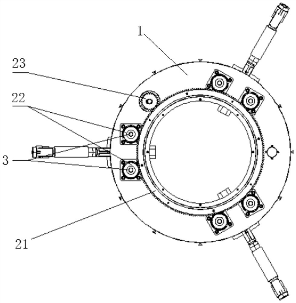 A Capture Connection Integrated Drive Transmission Mechanism for Peripheral Locks