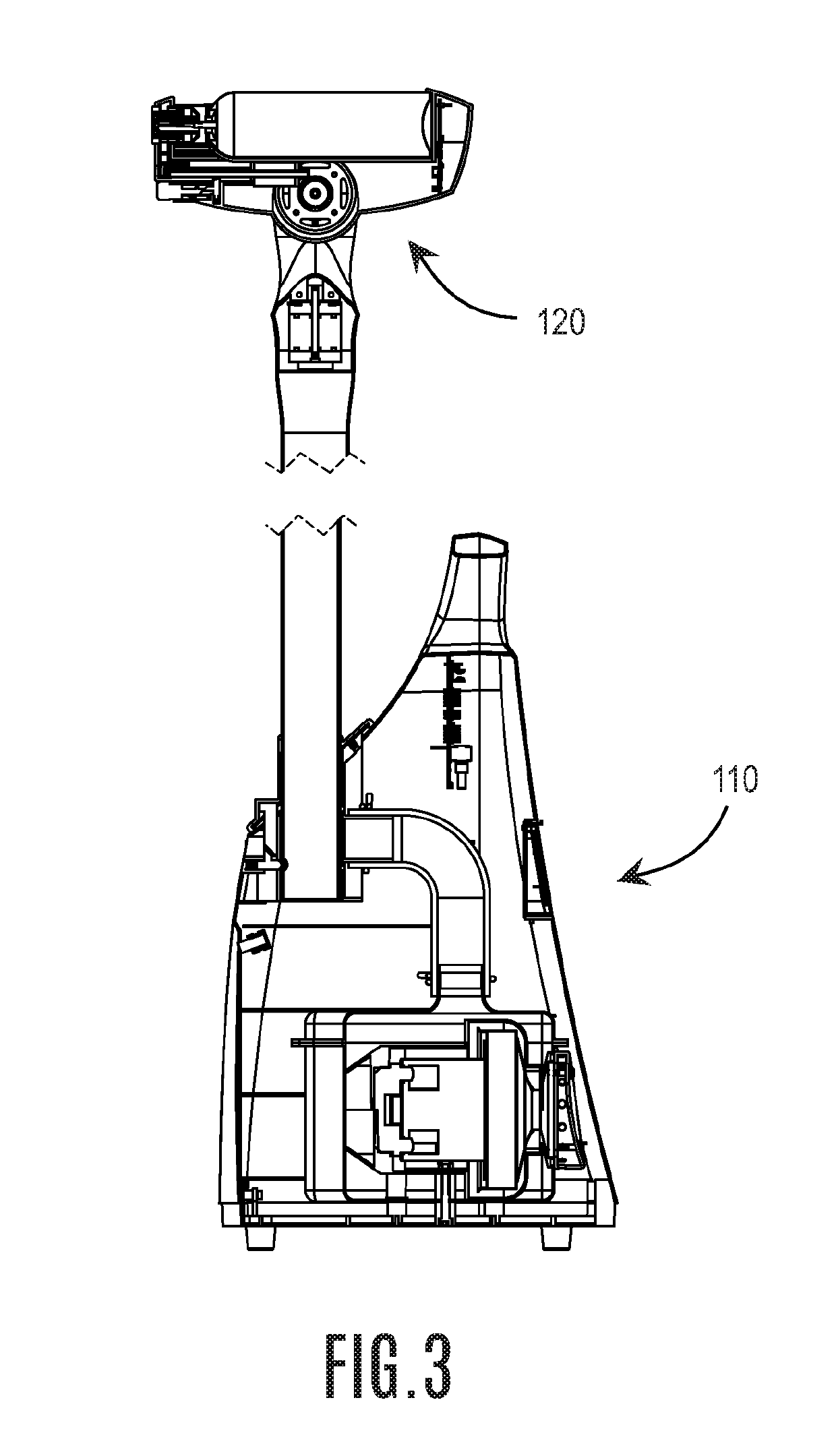 Spray bottle assembly for use with an atomized-spray dispensing device