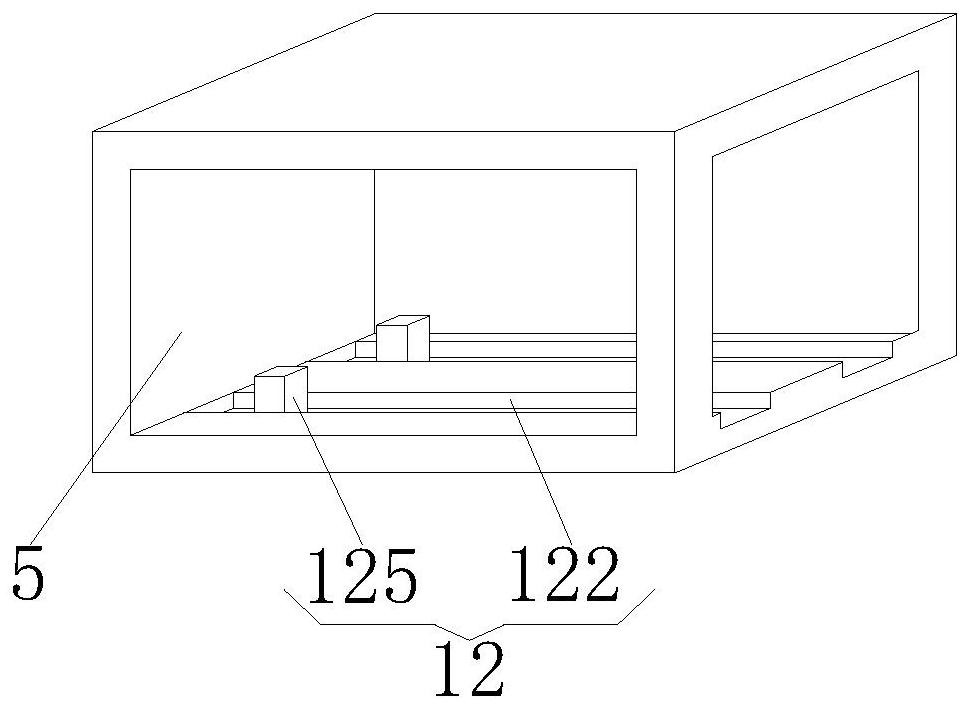 A flexible and expandable oil chain machining boring device