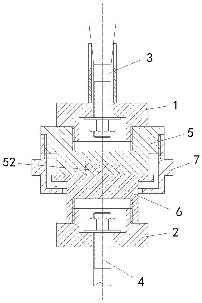 Magnetic connection structured assembly with self-protection function