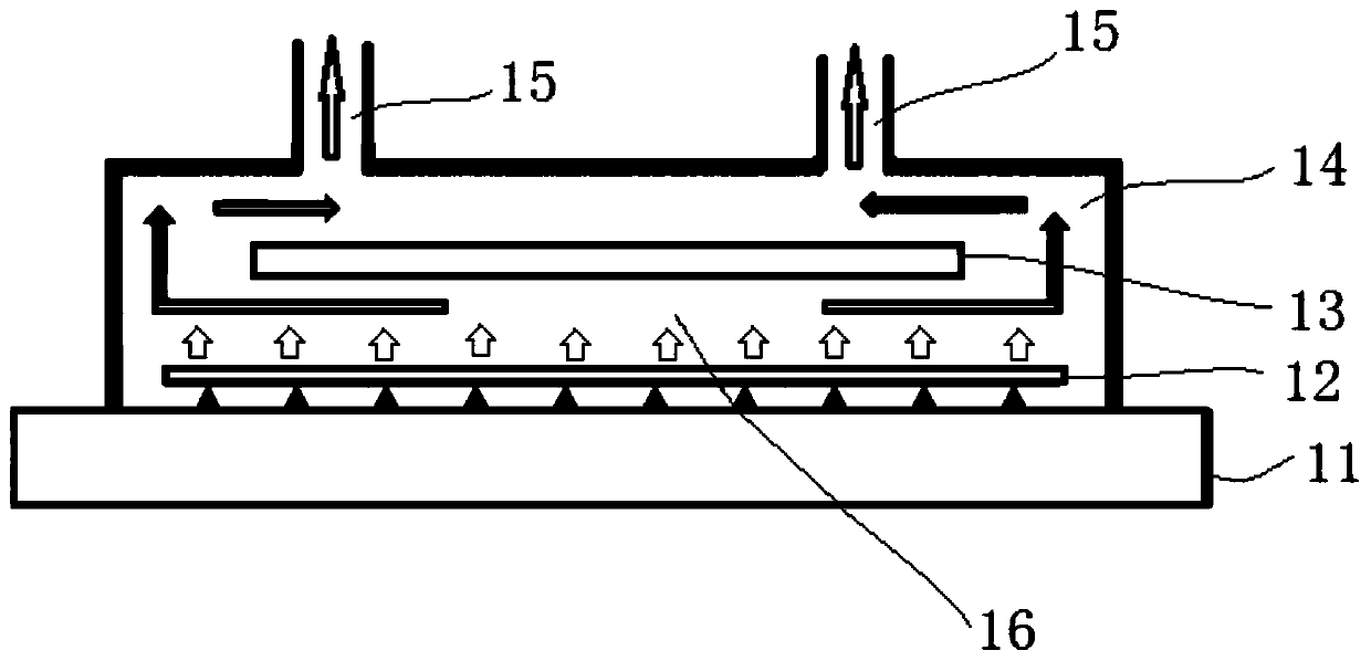 A baffle and a vacuum dryer comprising the baffle