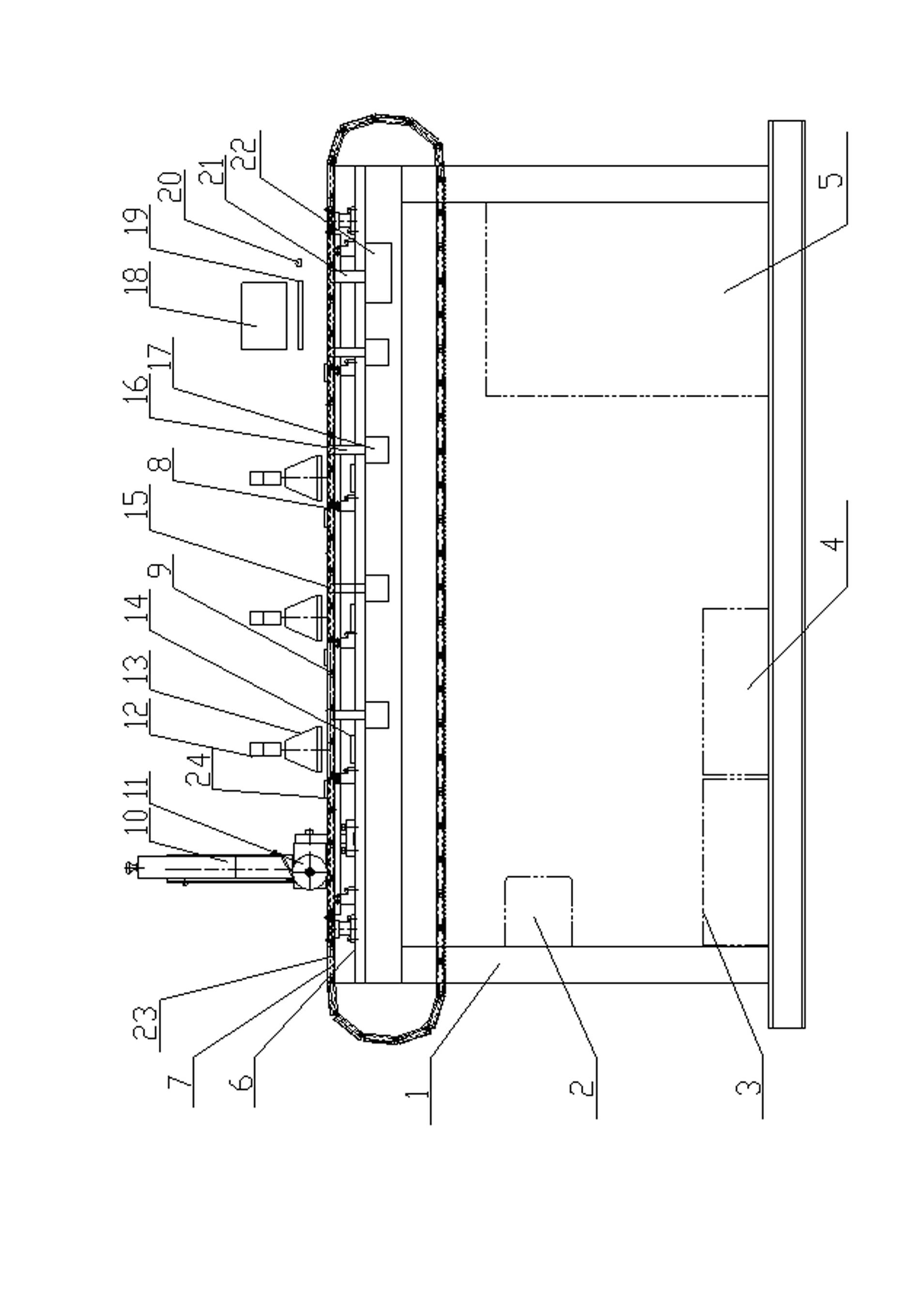 Device for detecting quality of machine needle