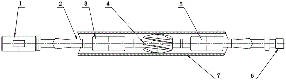 Curved limited movement type anti-wear sucker rod and manufacturing method thereof