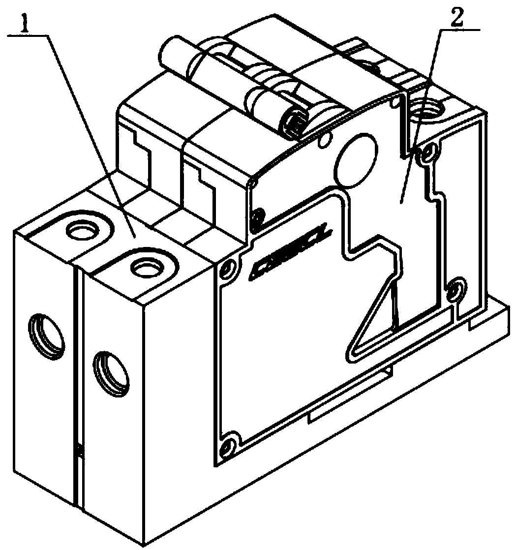 A plug-in miniature circuit breaker