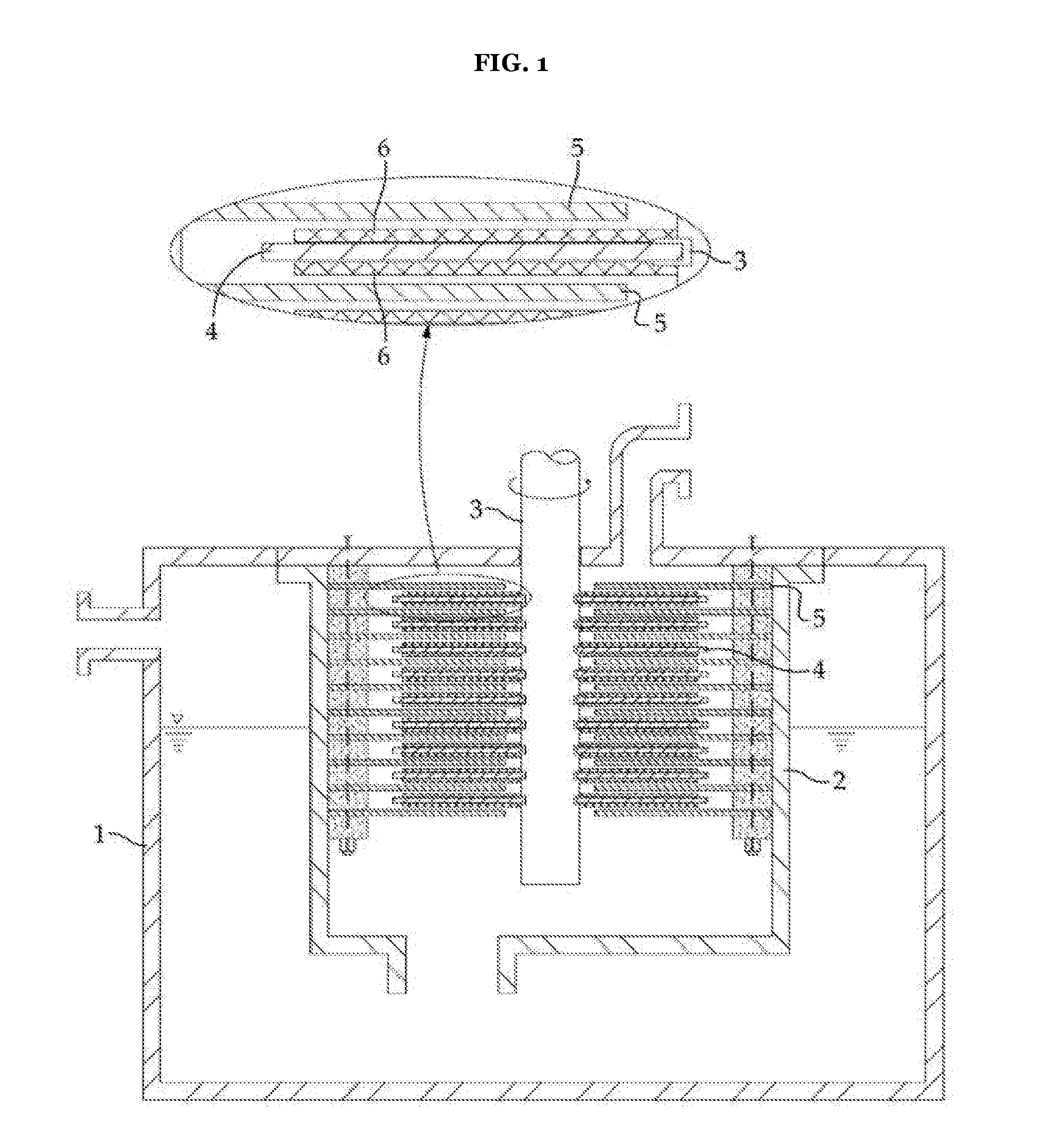 Apparatus and system for treating acid mine drainage using electrochemical reaction