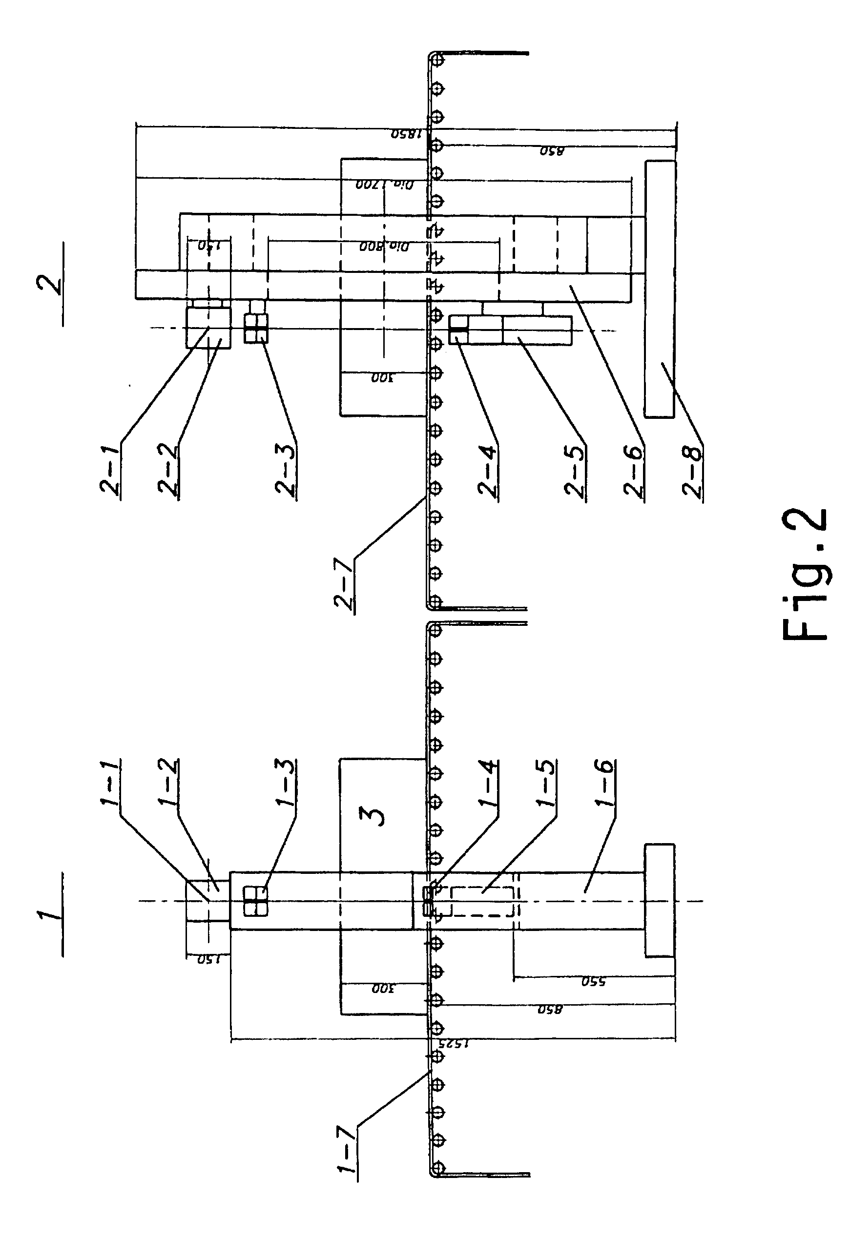 Gamma radiation imaging system for non-destructive inspection of the luggage