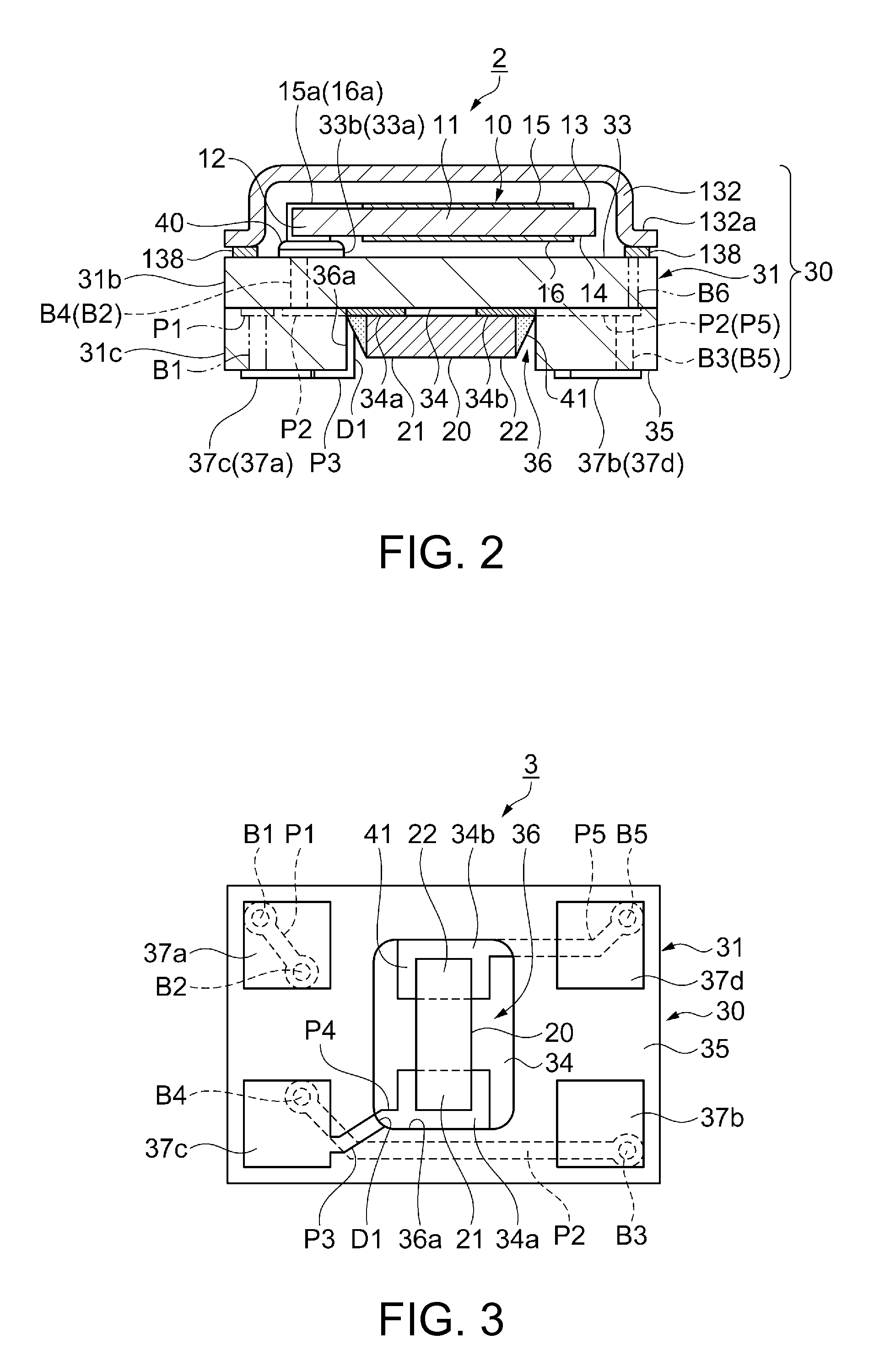 Package, resonation device, oscillator, electronic device, and moving object