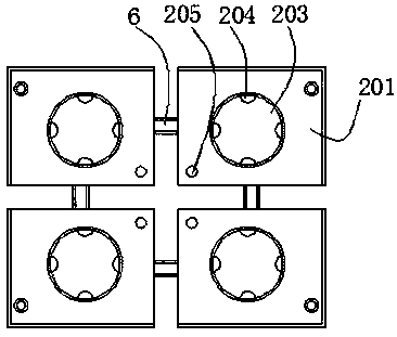 Protection device with functions of adjustment and overheat prevention for Internet safety terminal