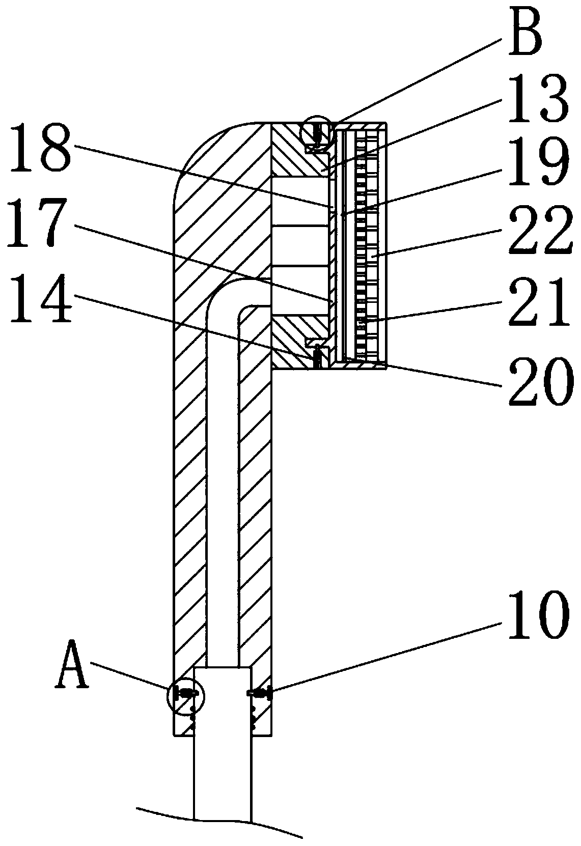 Bathroom shower head convenient to use