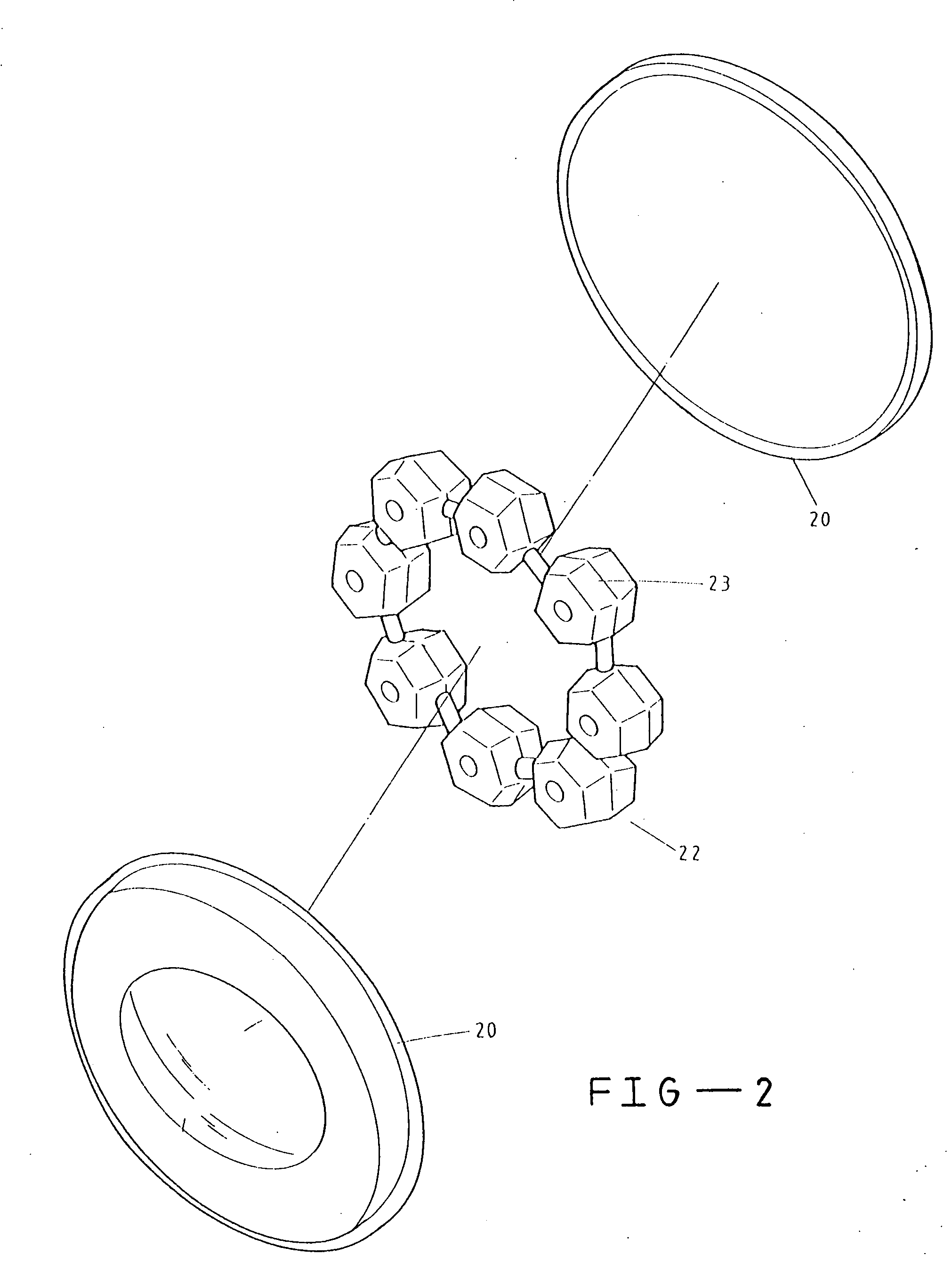 Shoe pad structure having an air chamber