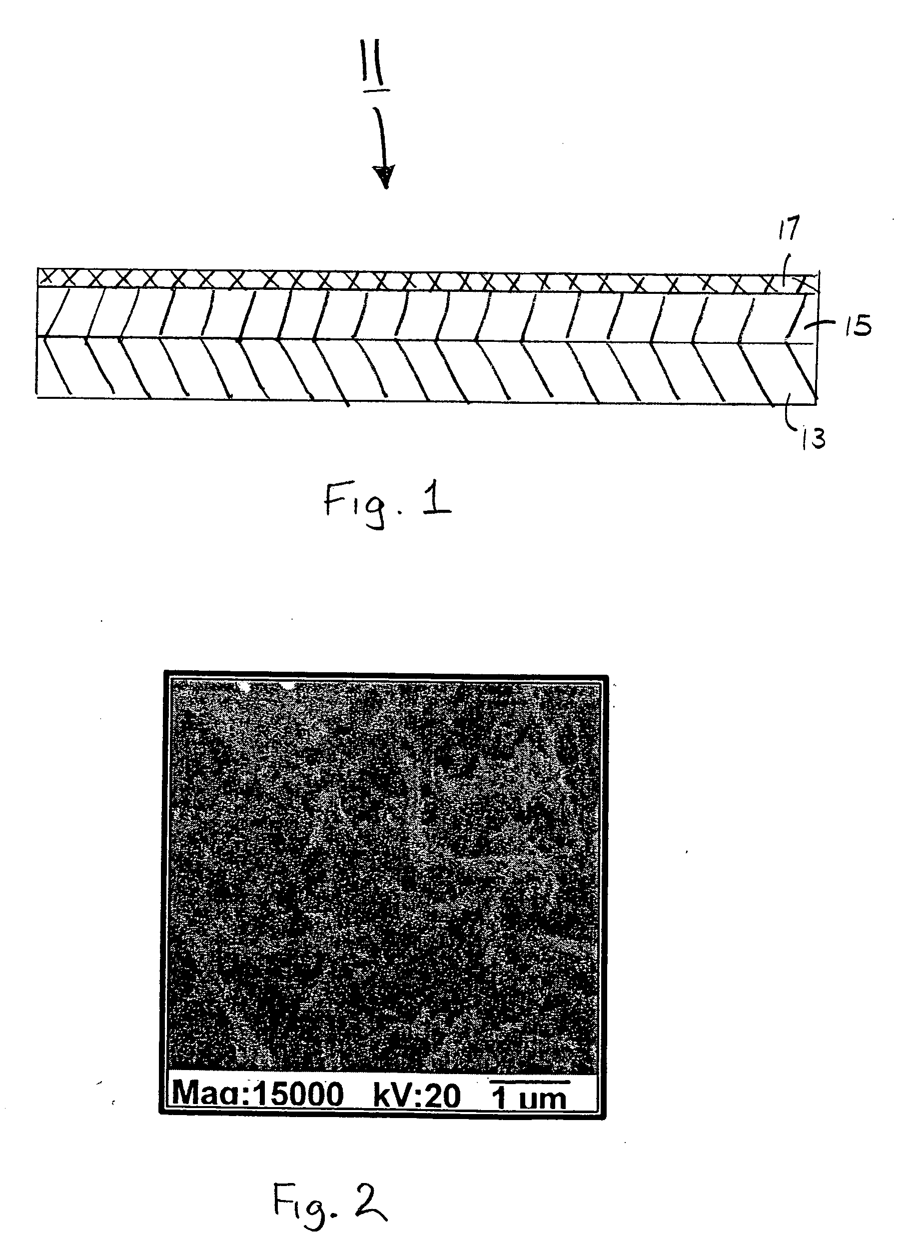 Gas diffusion electrode and method of making the same