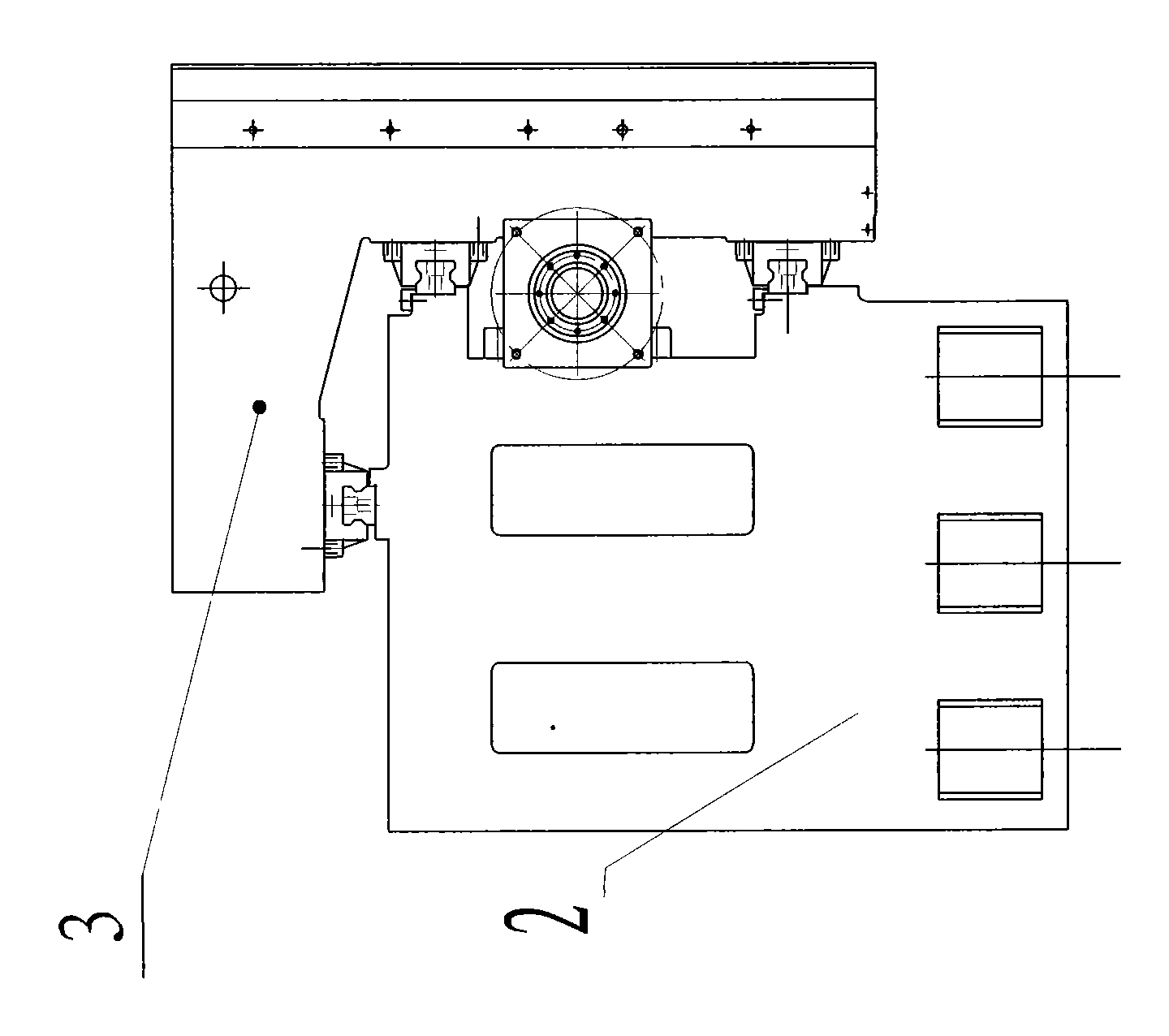 Disk workpiece processing method and structure