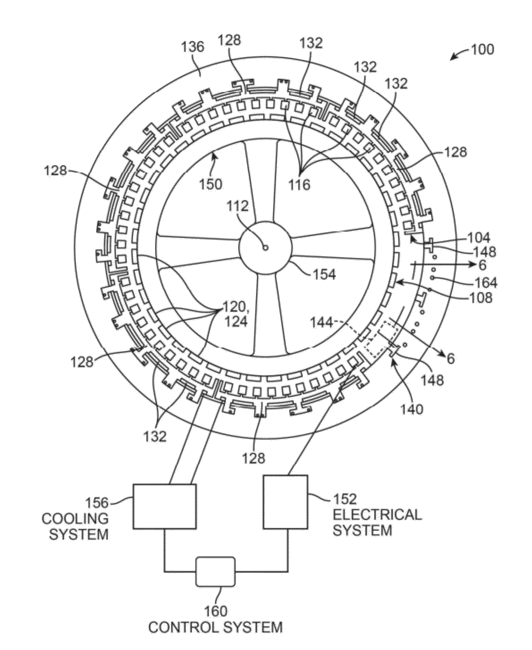 Electromagnetic Rotary Machines Having Modular Active-Coil Portions and Modules For Such Machines