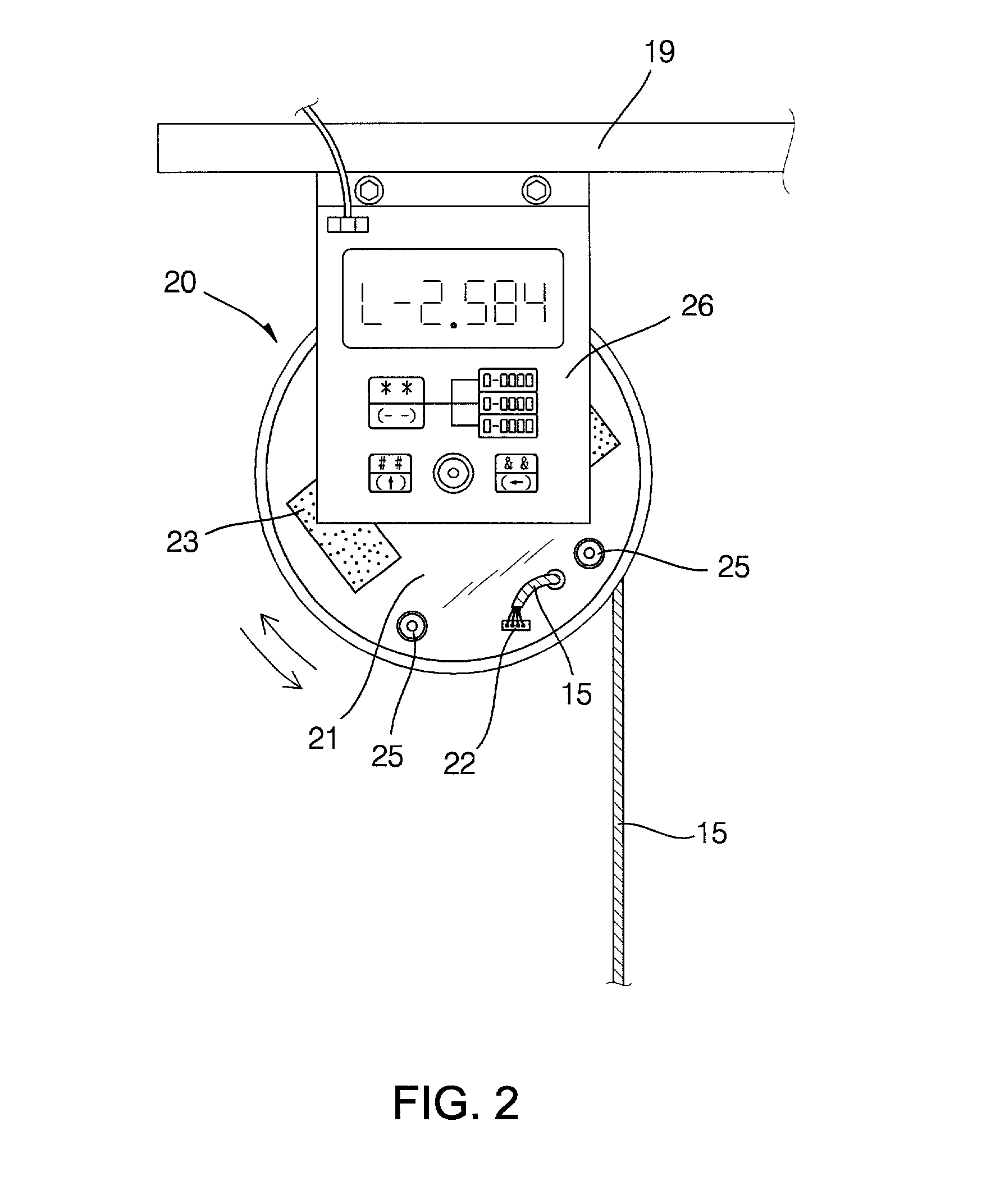 Water-monitoring apparatus capable of auto-tracing water level and non-contact signal relay for the same