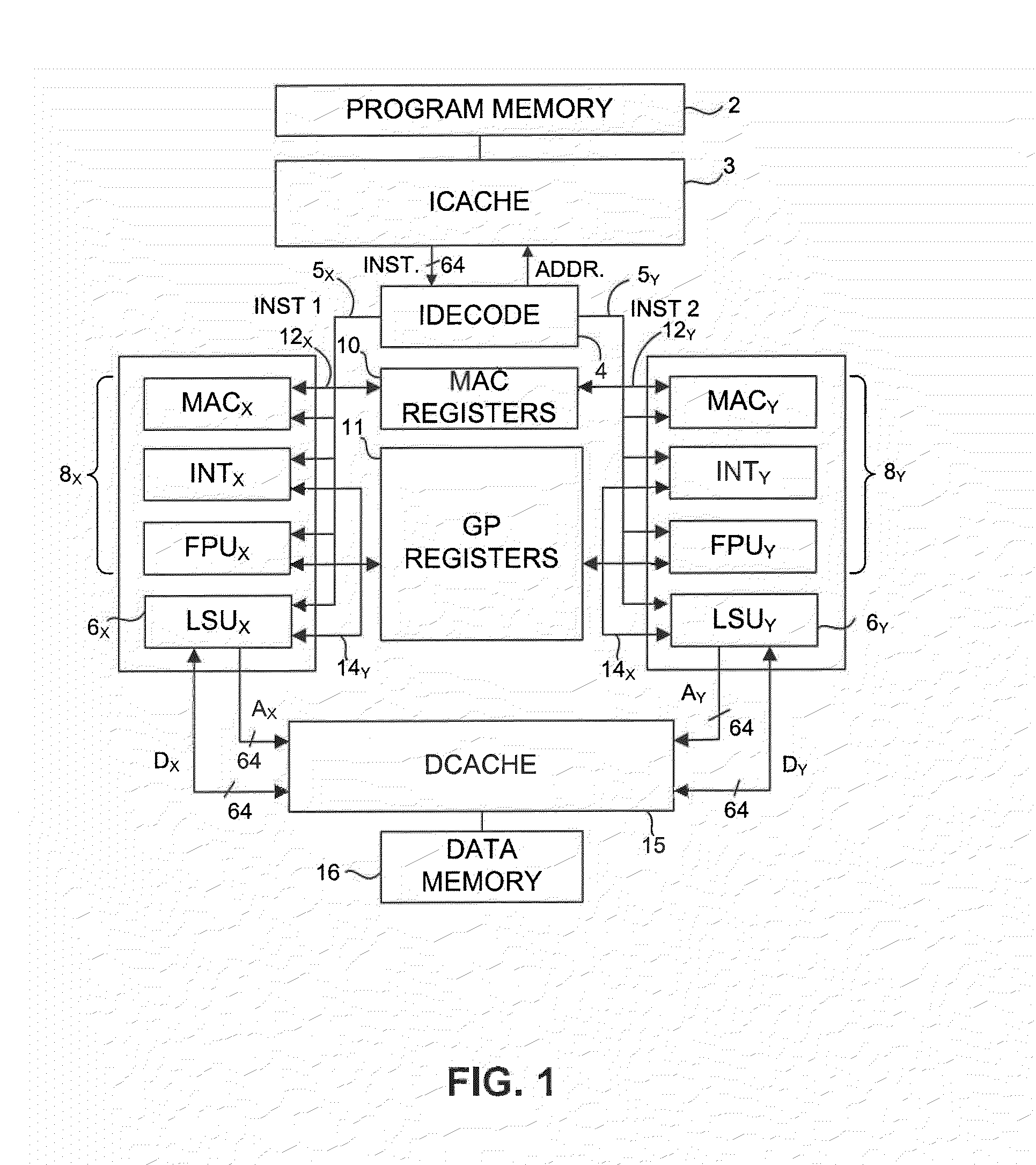 Microprocessor with integrated high speed memory