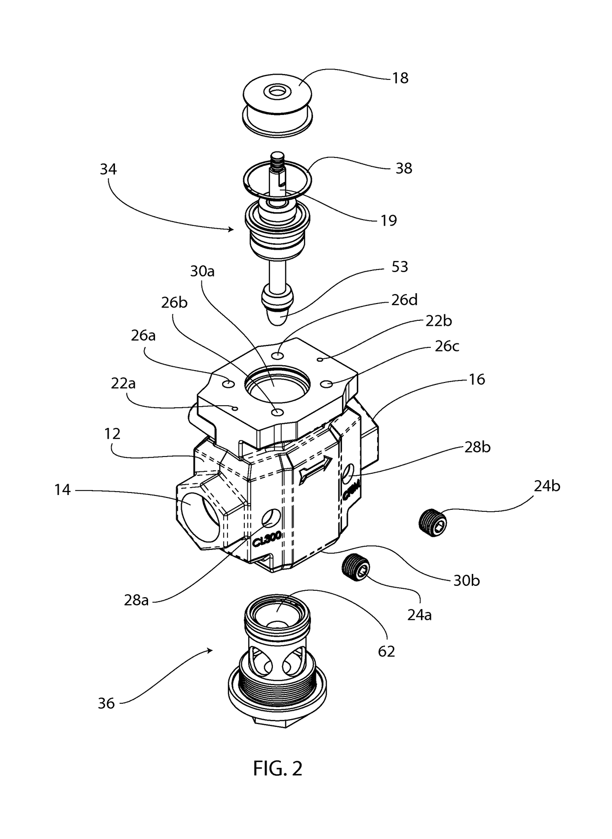 Dual cartridge temperature control valve