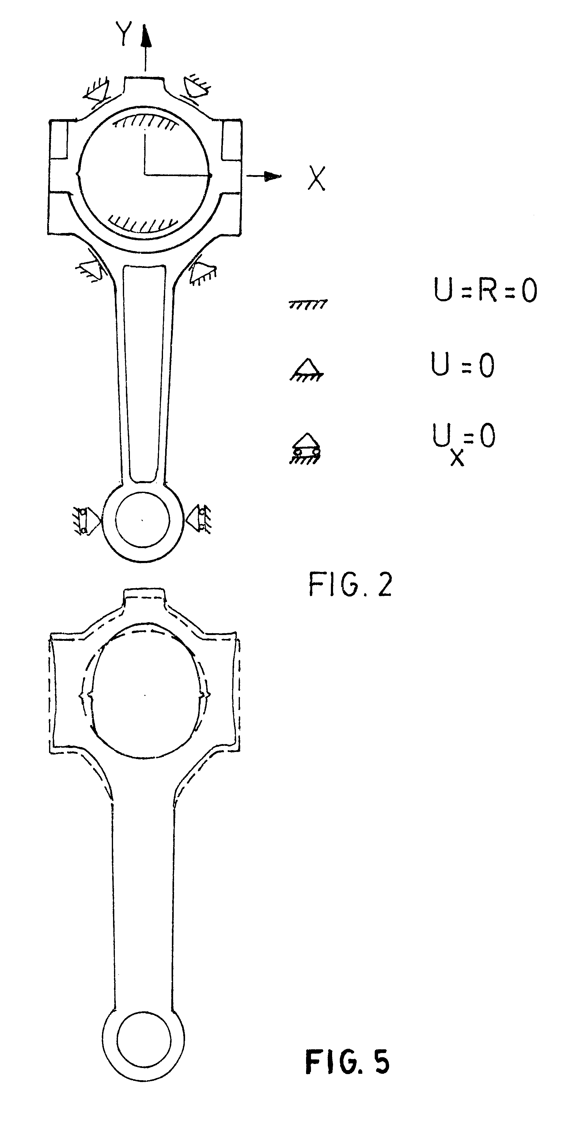 Process to fracture connecting rods and the like with resonance-fatigue