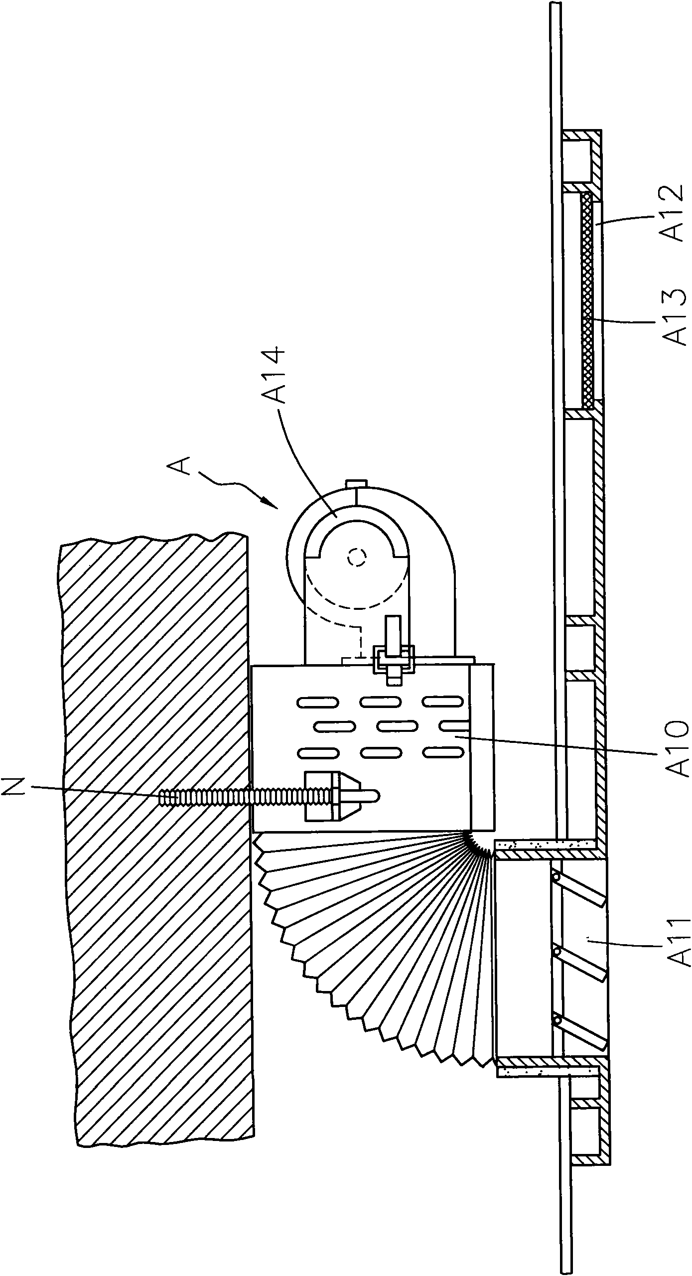 Automatic cleaning device of indoor air conditioner
