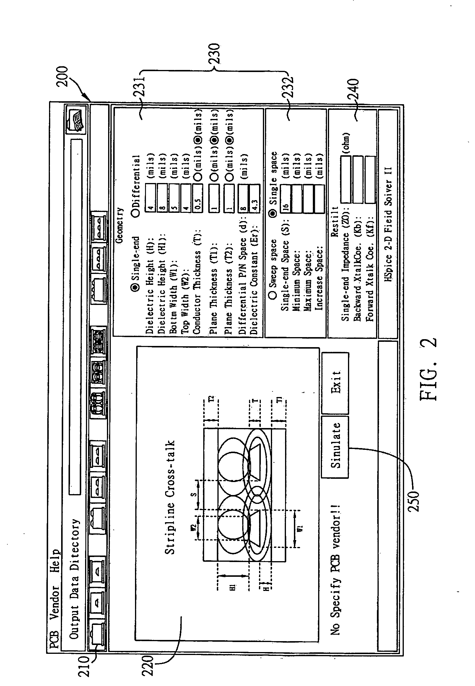 Computer-aided ultrahigh-frequency circuit model simulation method and system