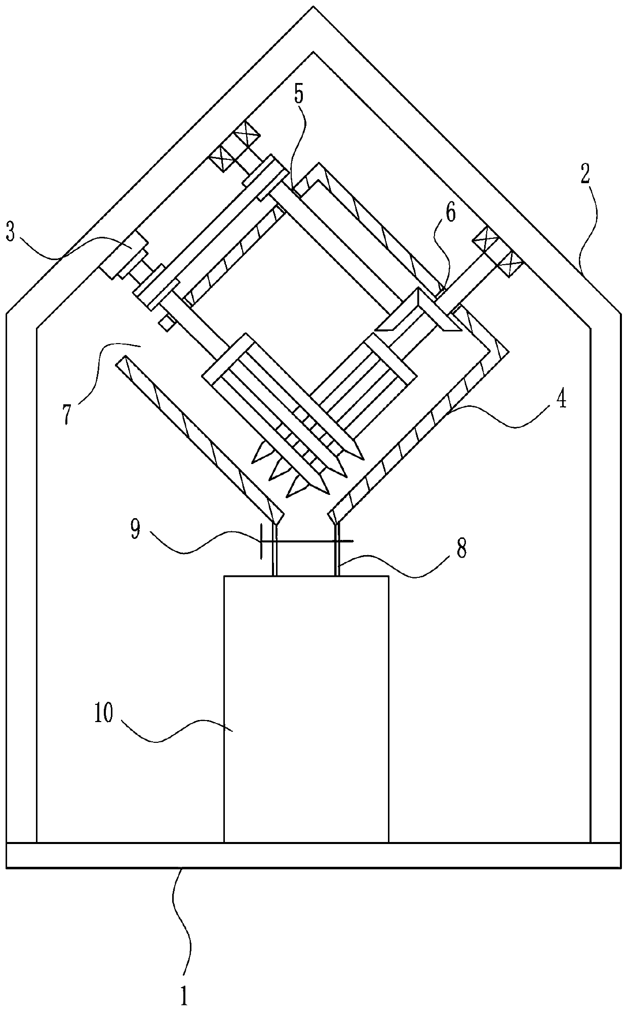 A grinding machine for medical medicinal materials