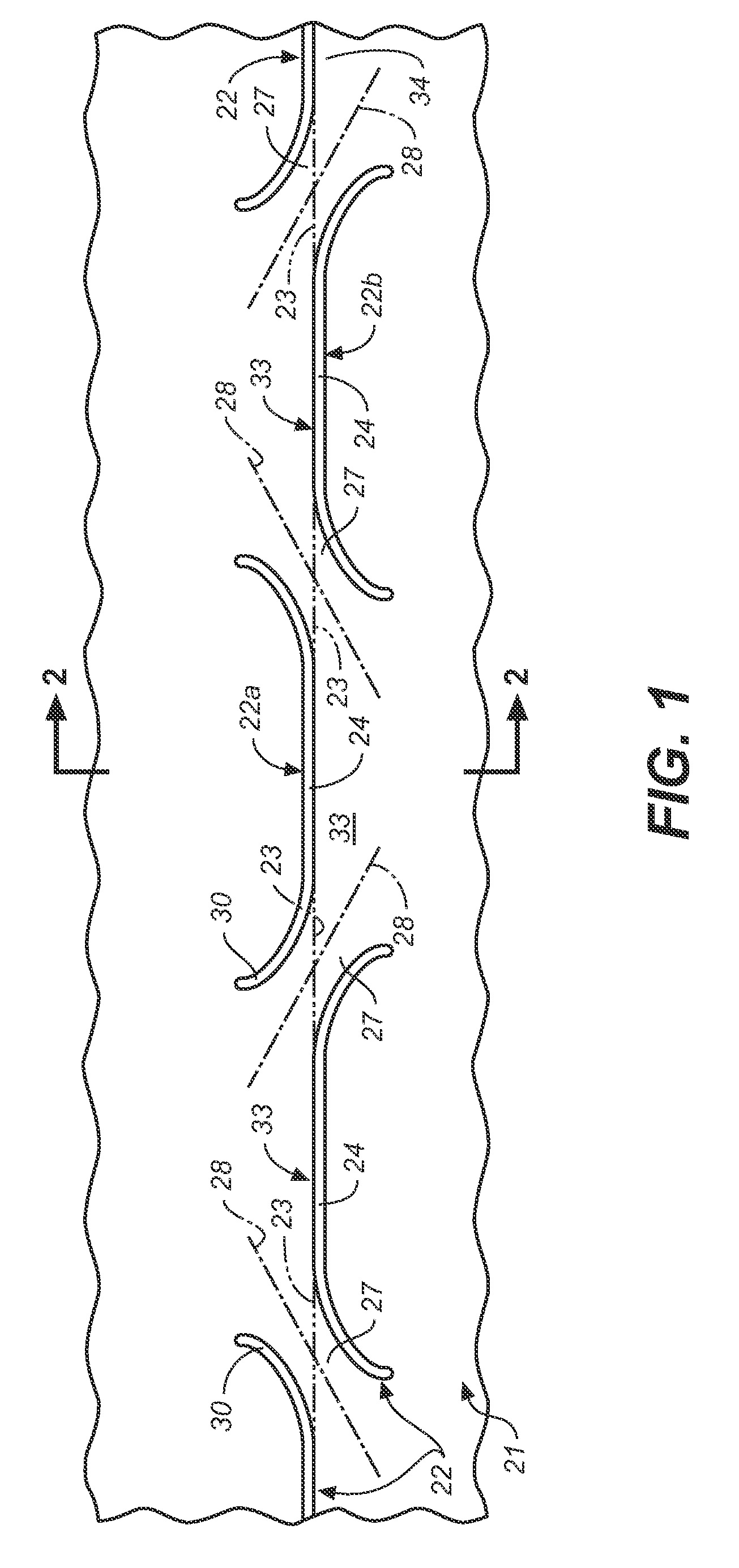 Method for forming sheet material with bend controlling grooves defining a continuous web across a bend line