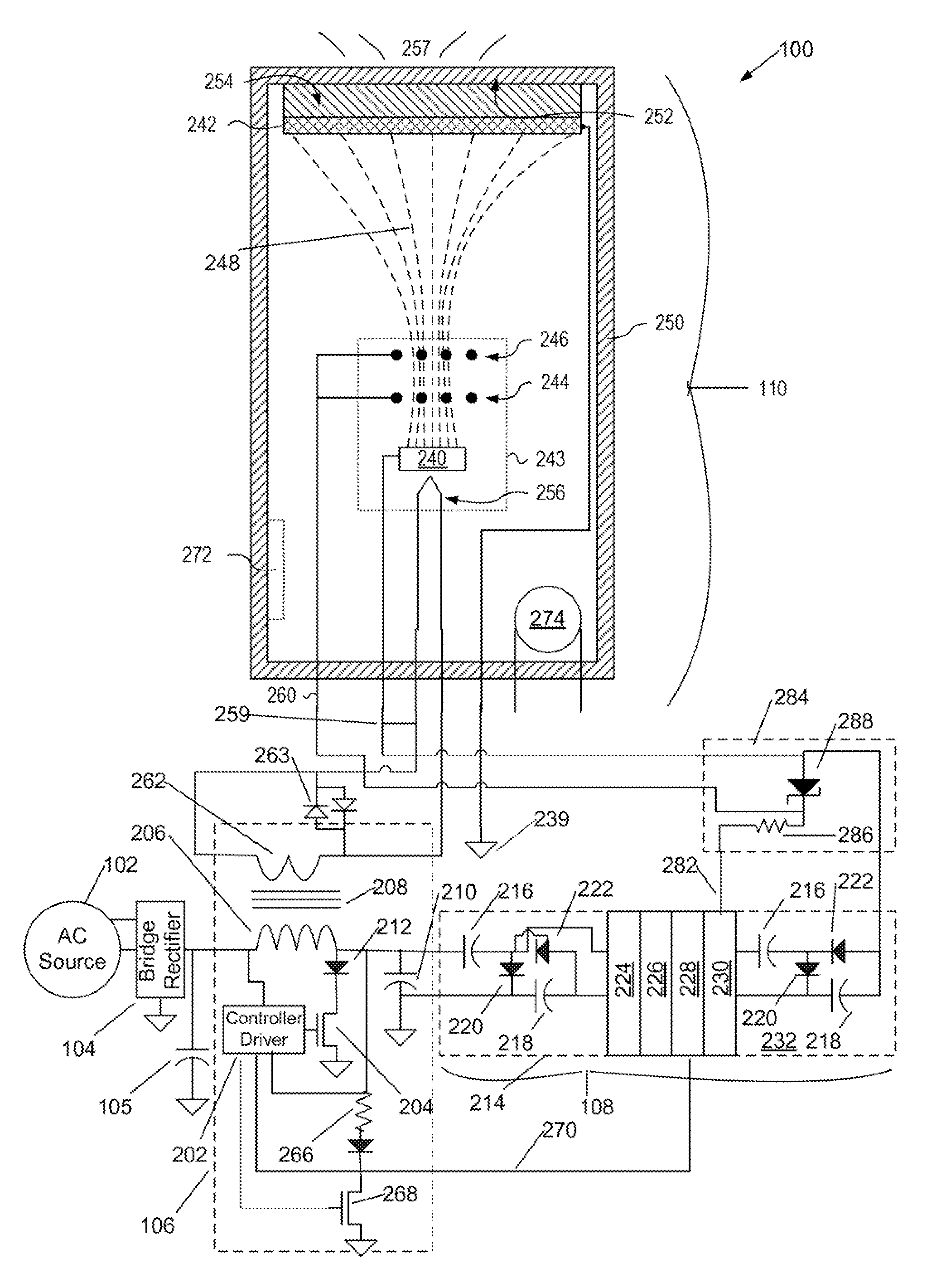 System and apparatus for cathodoluminescent lighting