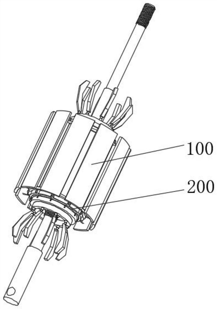 Submersible pump rotor with high stability