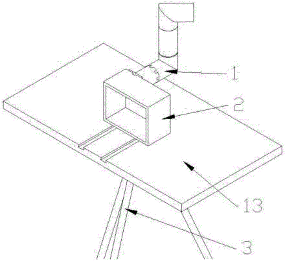 Periscopiec camera auxiliary device