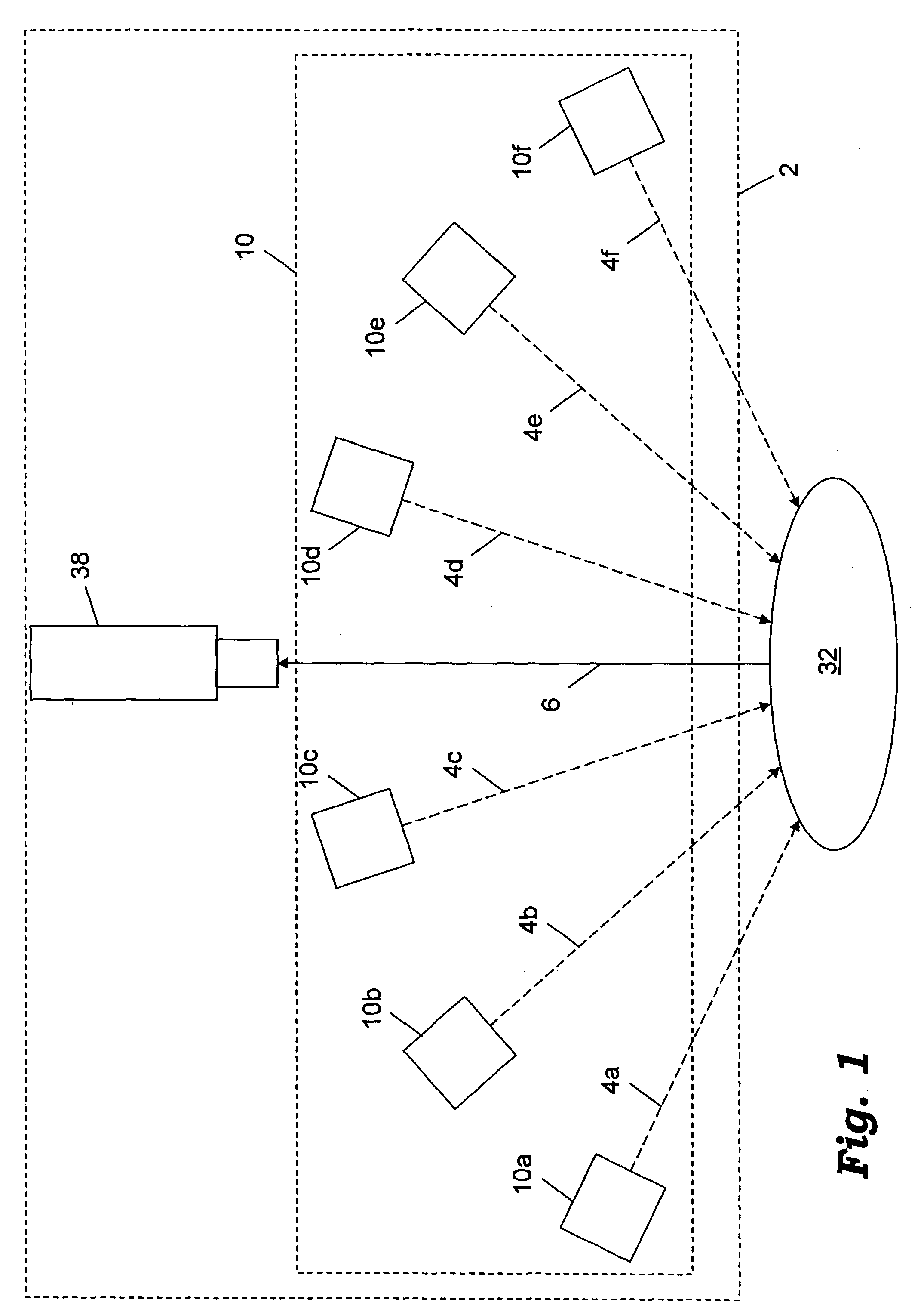 Imaging system using diffuse infrared light