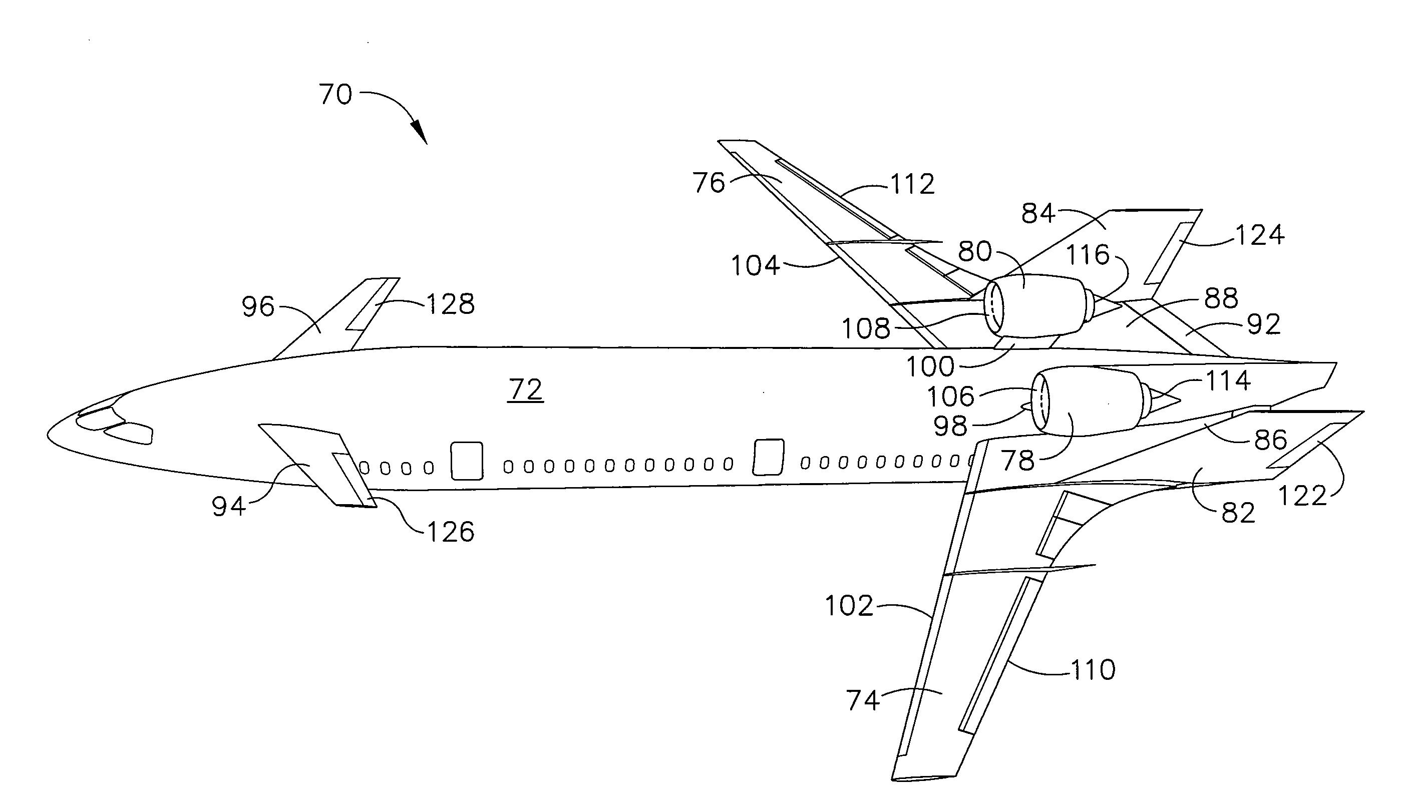 Airplane configuration