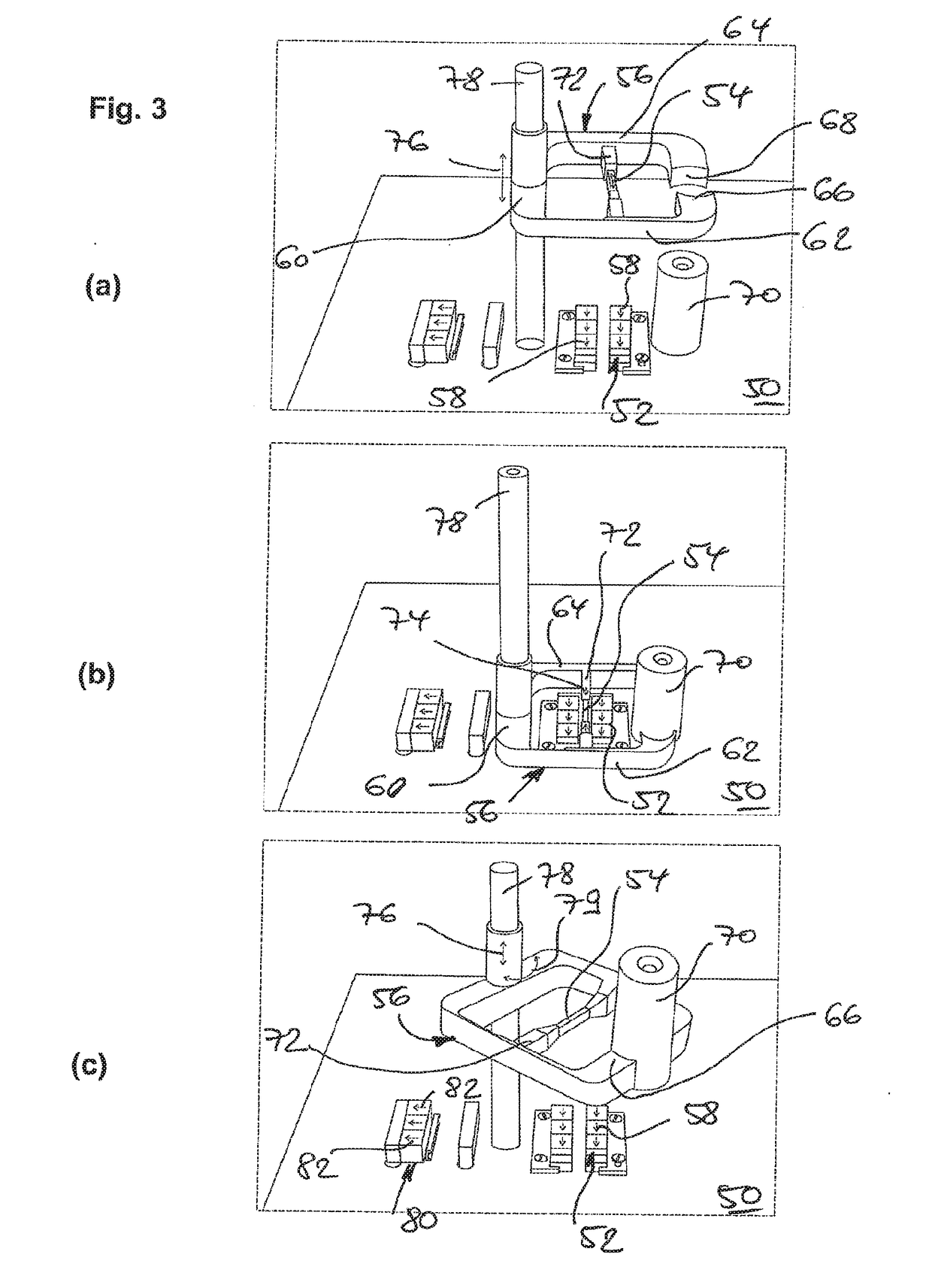 Gripper device, and use of a gripper device