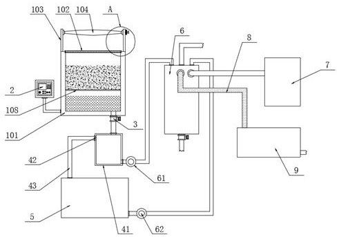 A molten salt power generation system with energy storage function