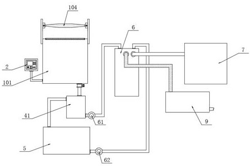 A molten salt power generation system with energy storage function