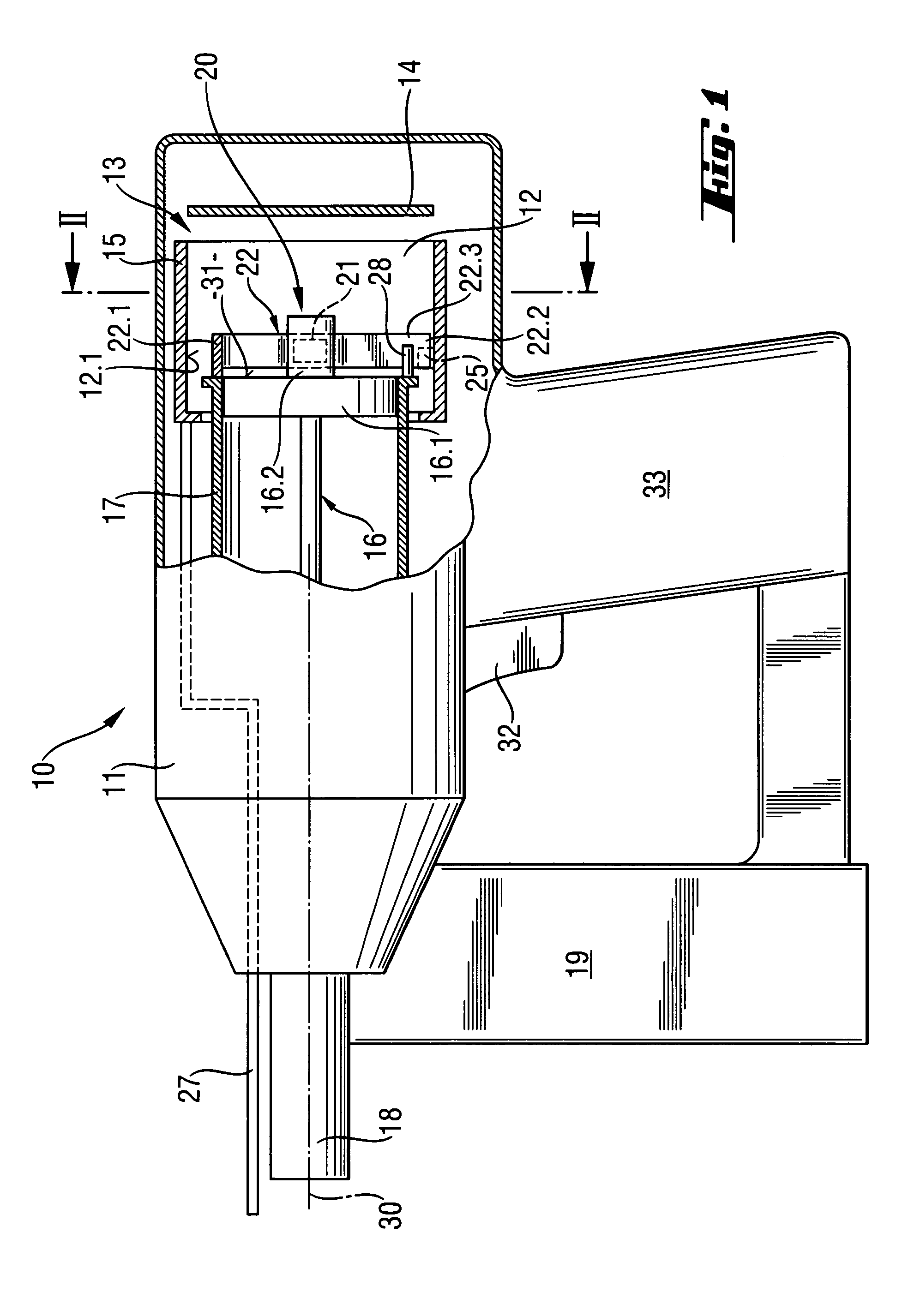Combustion-operated setting device