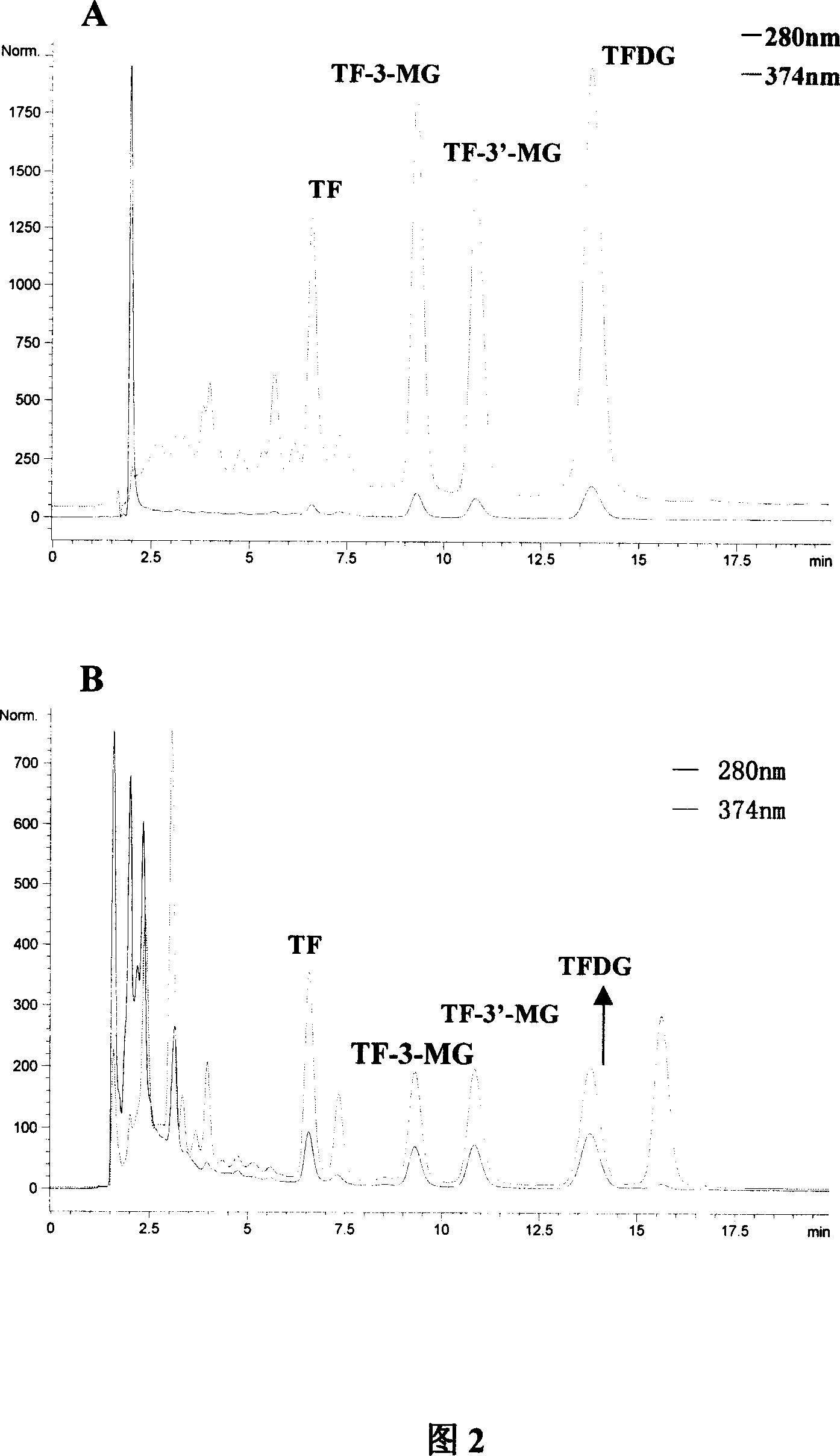 Method for large-batch separating preparation of high-purity theaflavine monomer