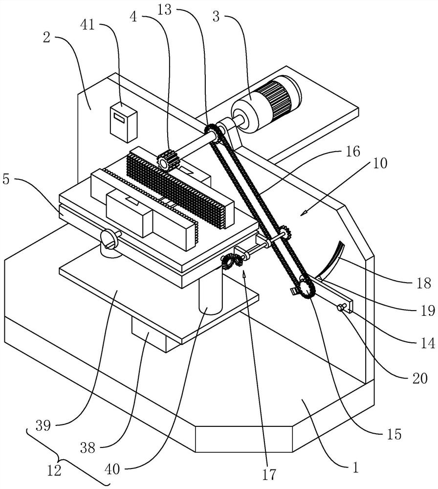 Automatic horizontal milling machine