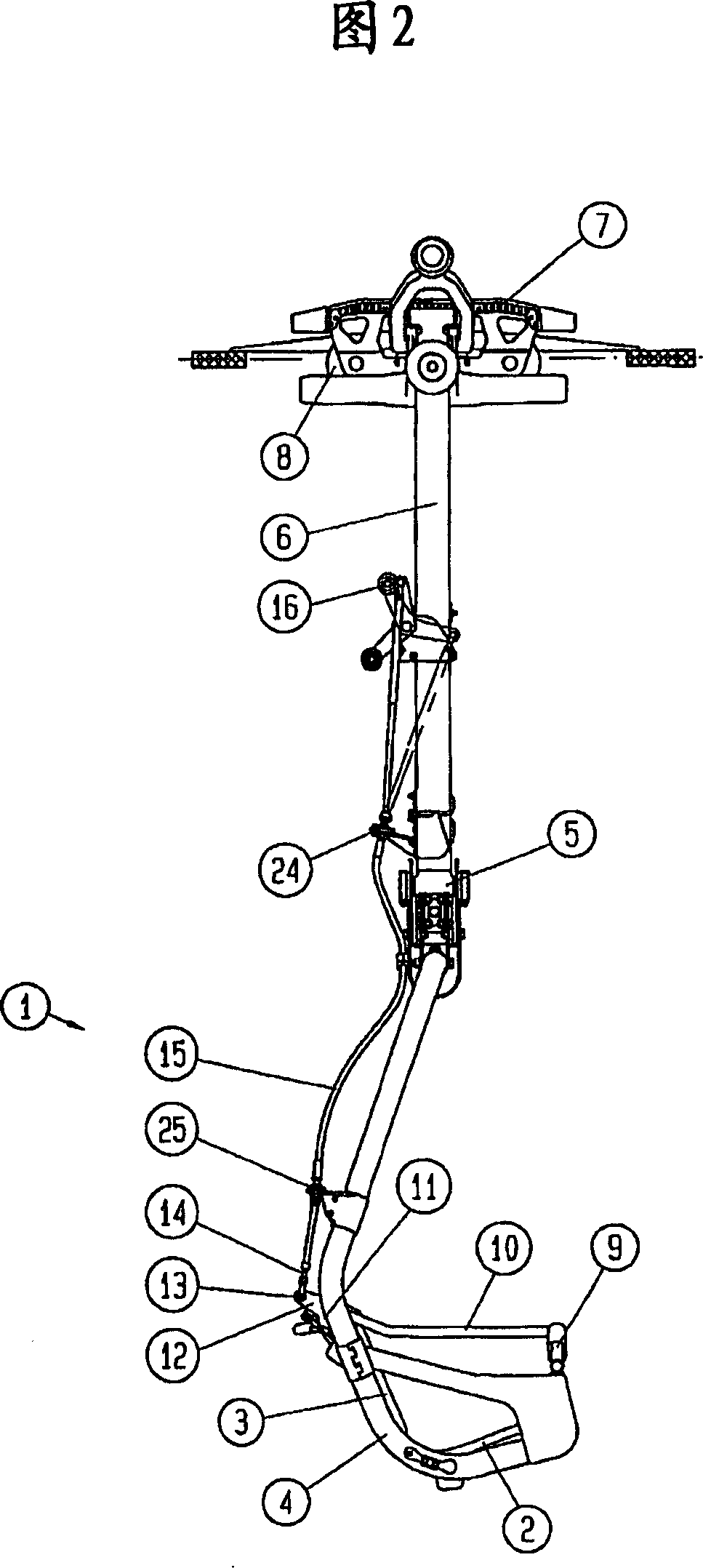 Ropeway with safety device