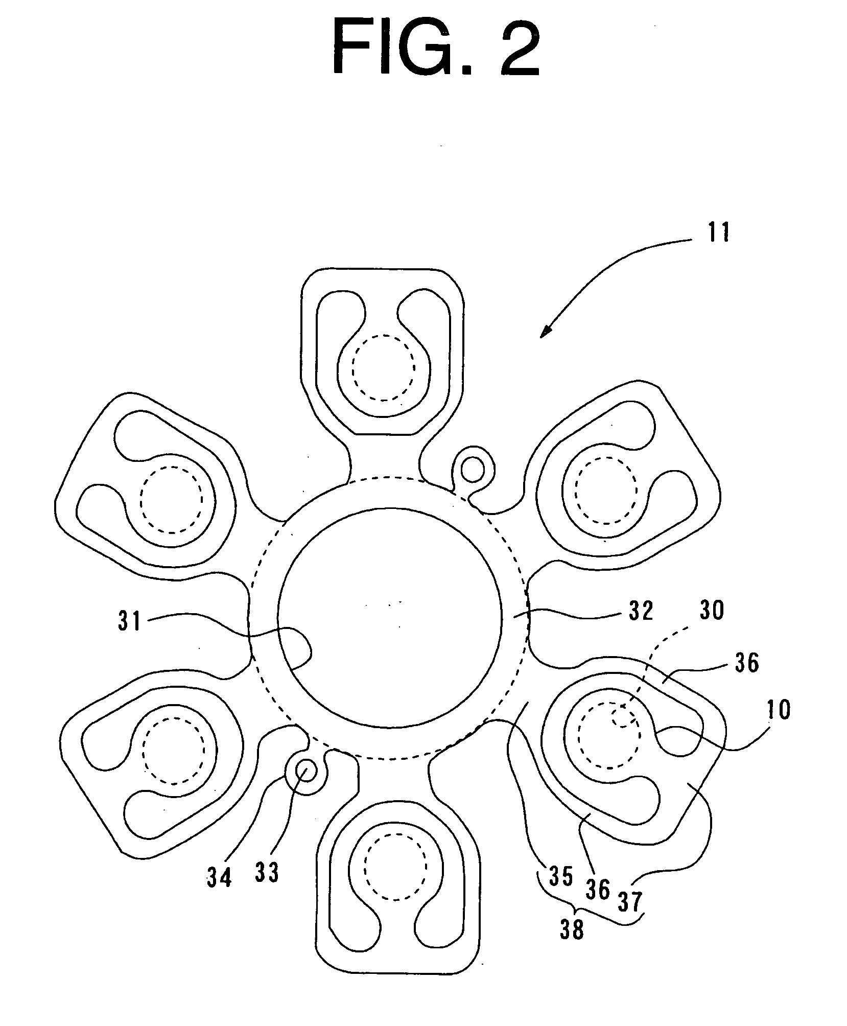 Discharge valve mechanism in compressor