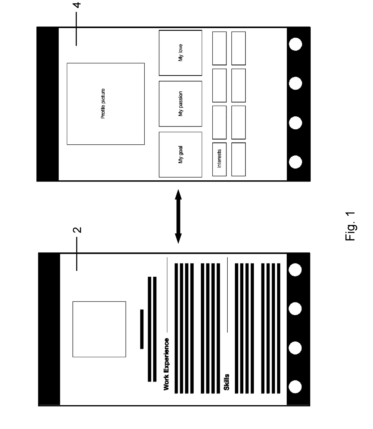 Platform for digital business cards that facilitates connections between individuals and a method thereof