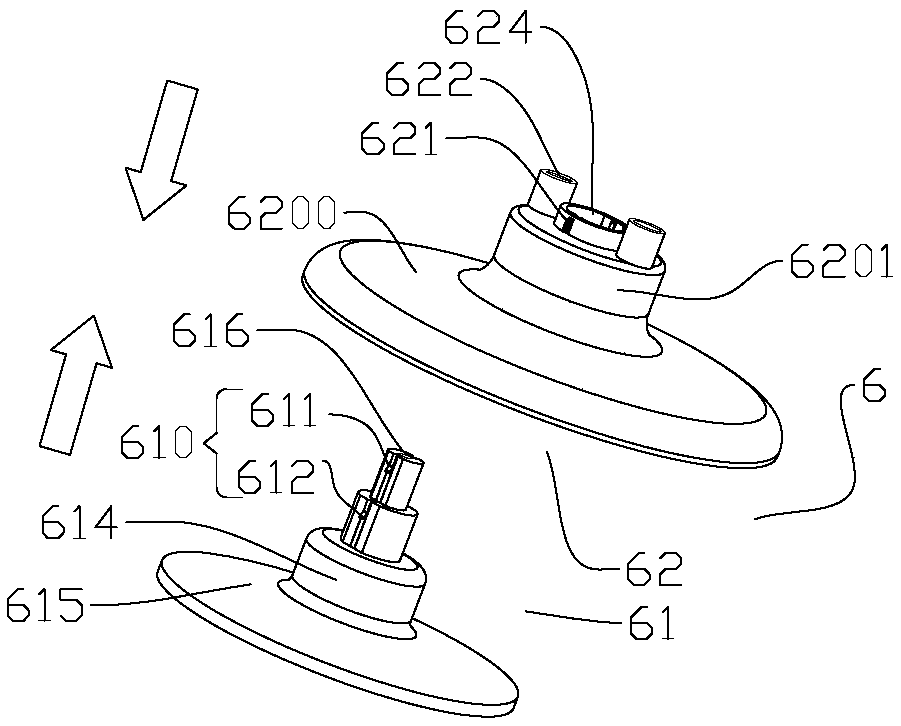 Mammary gland positioning part and mammary gland positioning apparatus