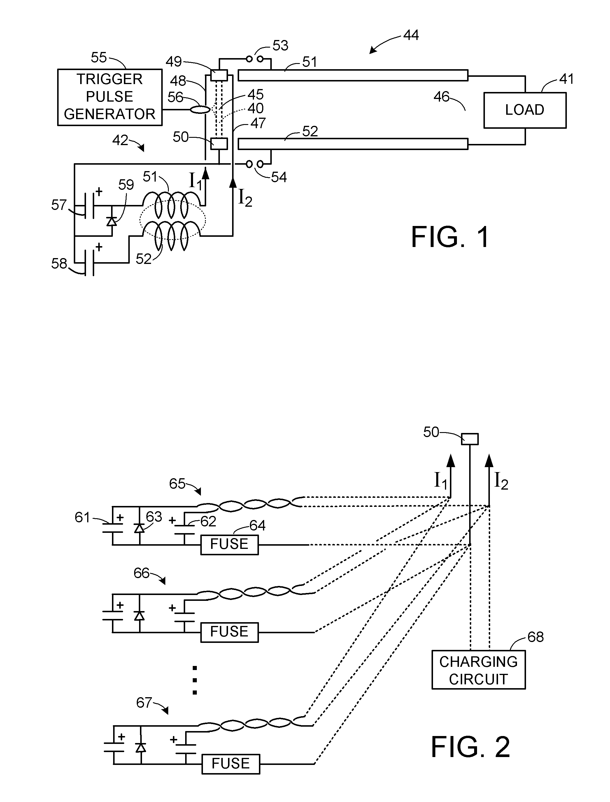Method and apparatus for pulsed power generation