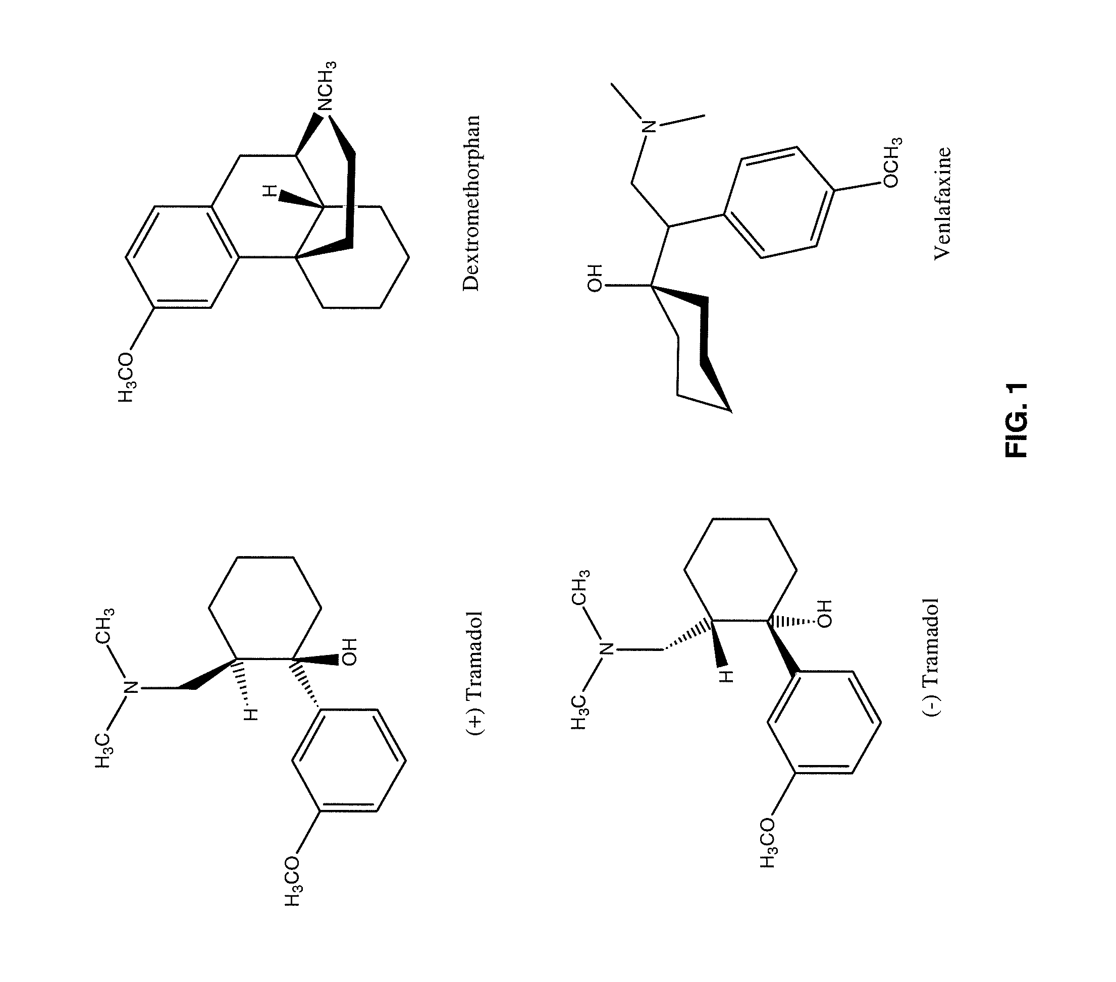 Novel Pharmaceutical Compositions for Treating Chronic Pain and Pain Associated with Neuropathy